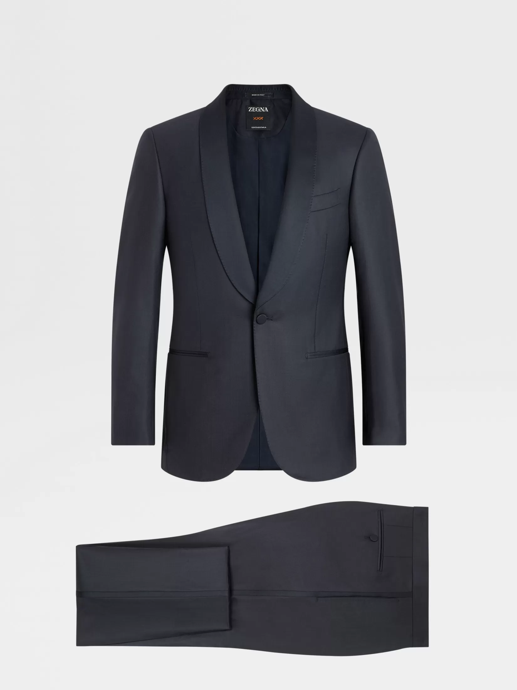 Store Abito in Lana Centoventimila Blu Navy Abiti