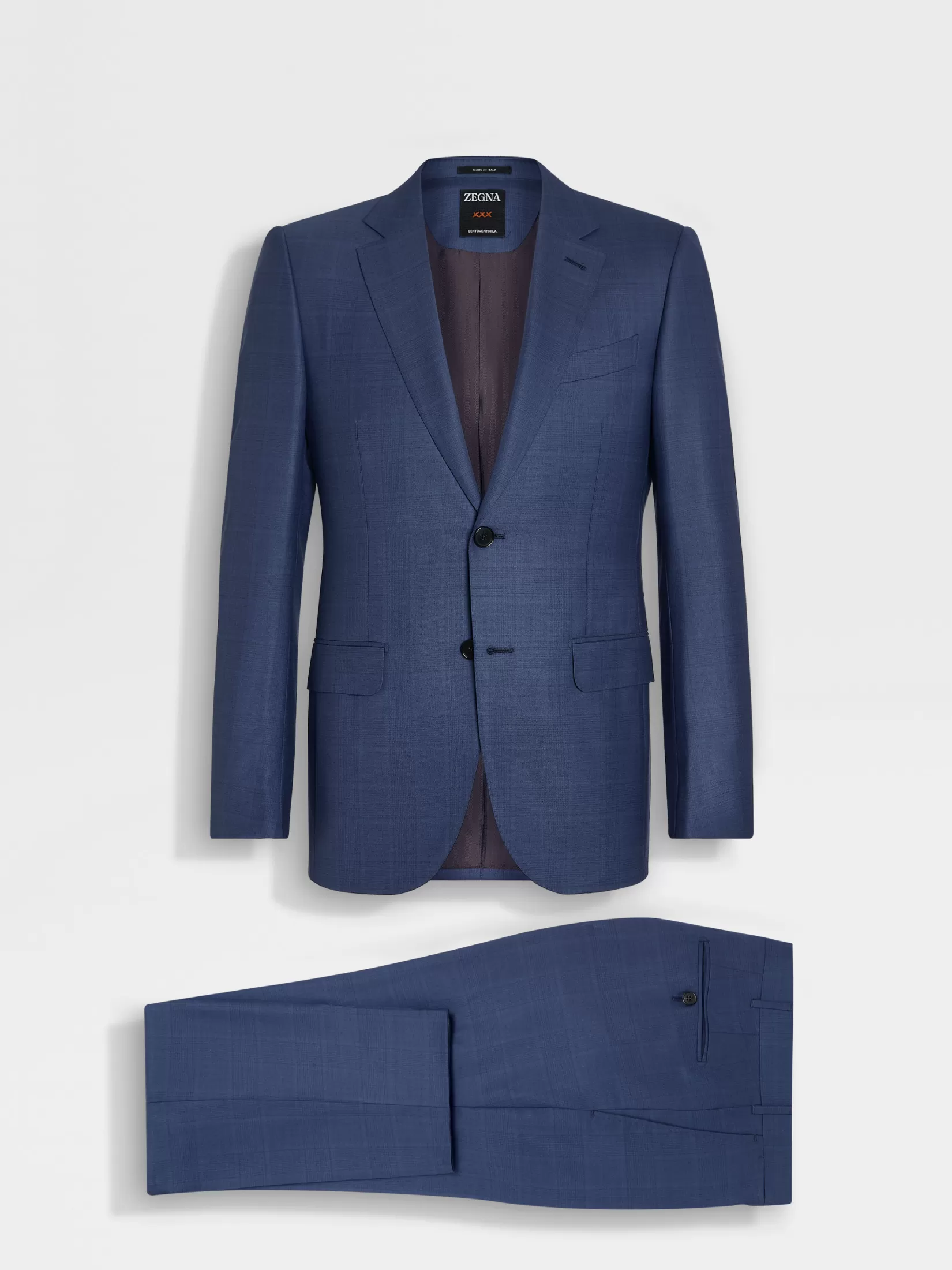 Clearance Abito in Lana Centoventimila Utility Blue Abiti