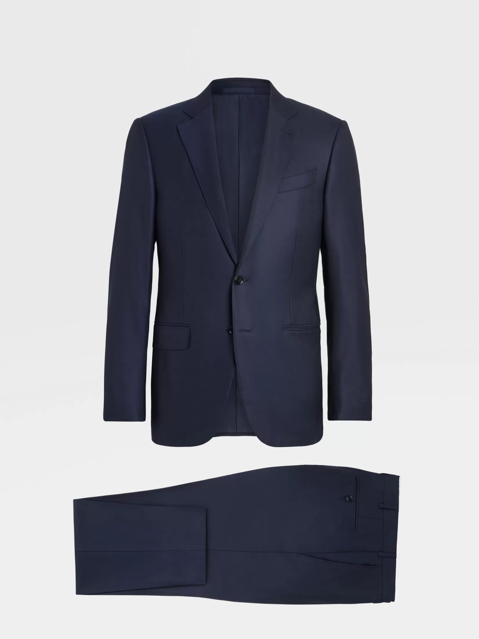 Shop Abito in Lana 12milmil12 Blu Navy Abiti