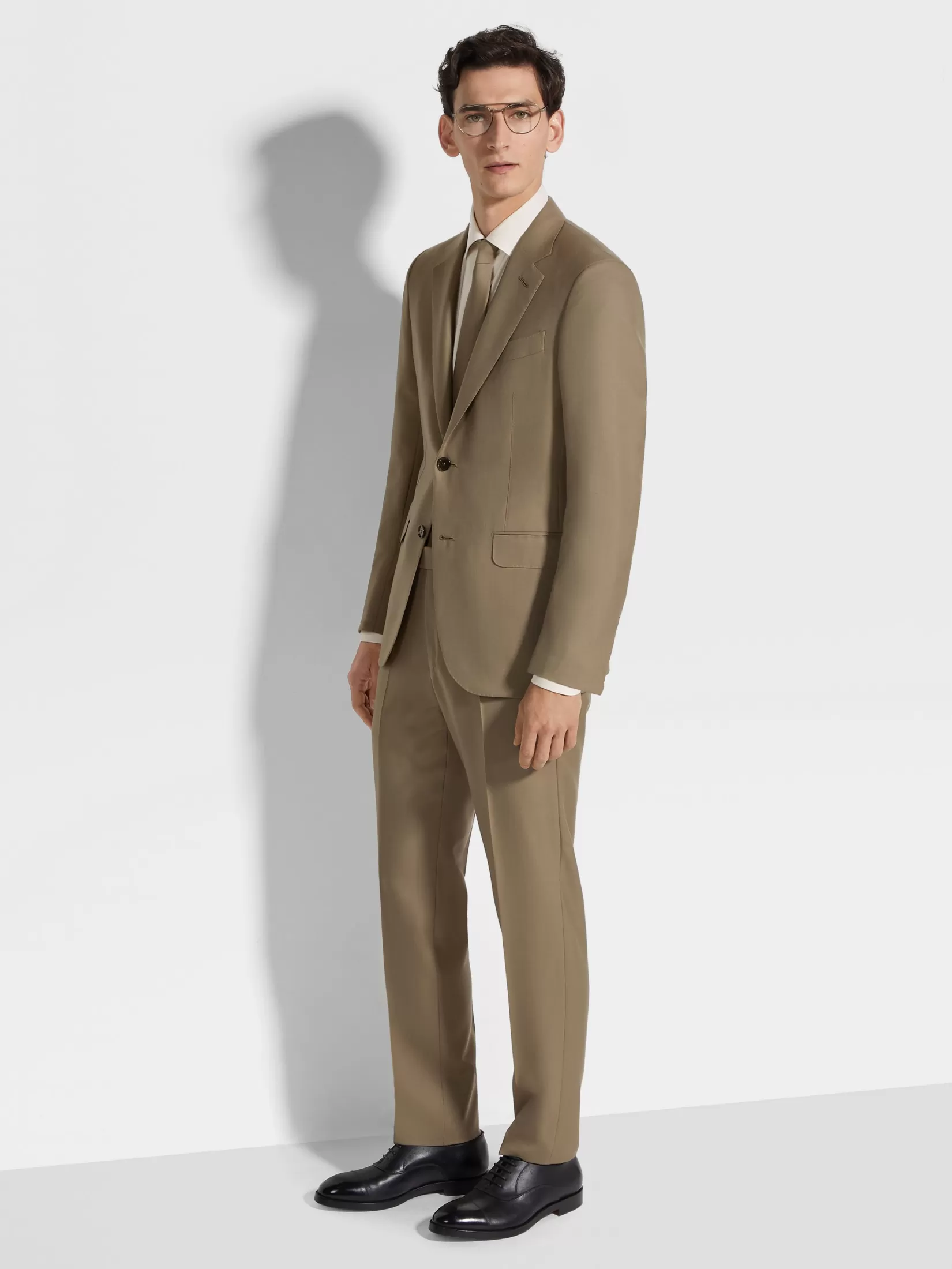 New Abito in Oasi Cashmere Ocra Scuro Abiti