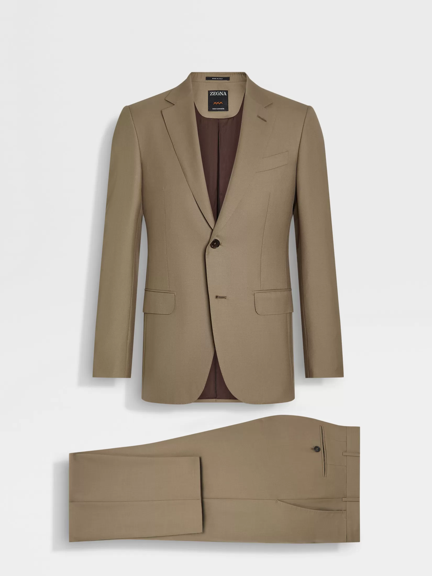 New Abito in Oasi Cashmere Ocra Scuro Abiti