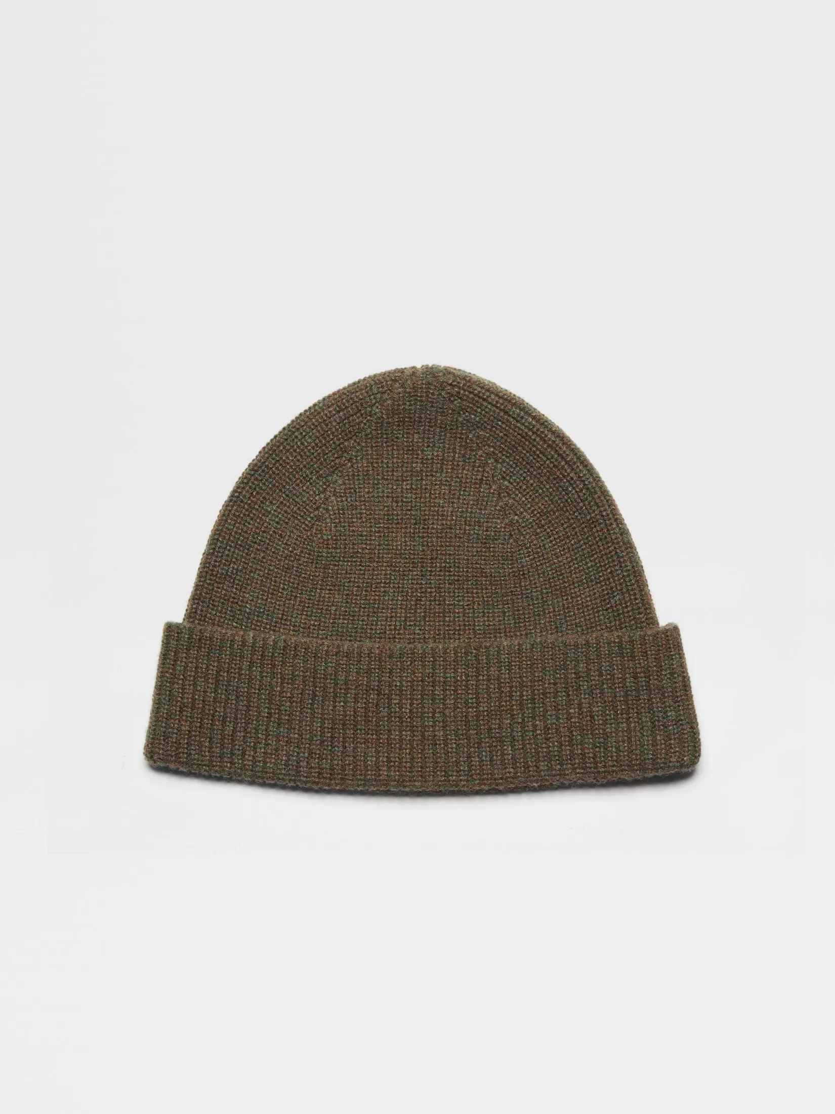 Sale Berretto in Oasi Cashmere Verde Militare Multimélange Morbidi Accessori | Guanti, Sciarpe E Cappelli