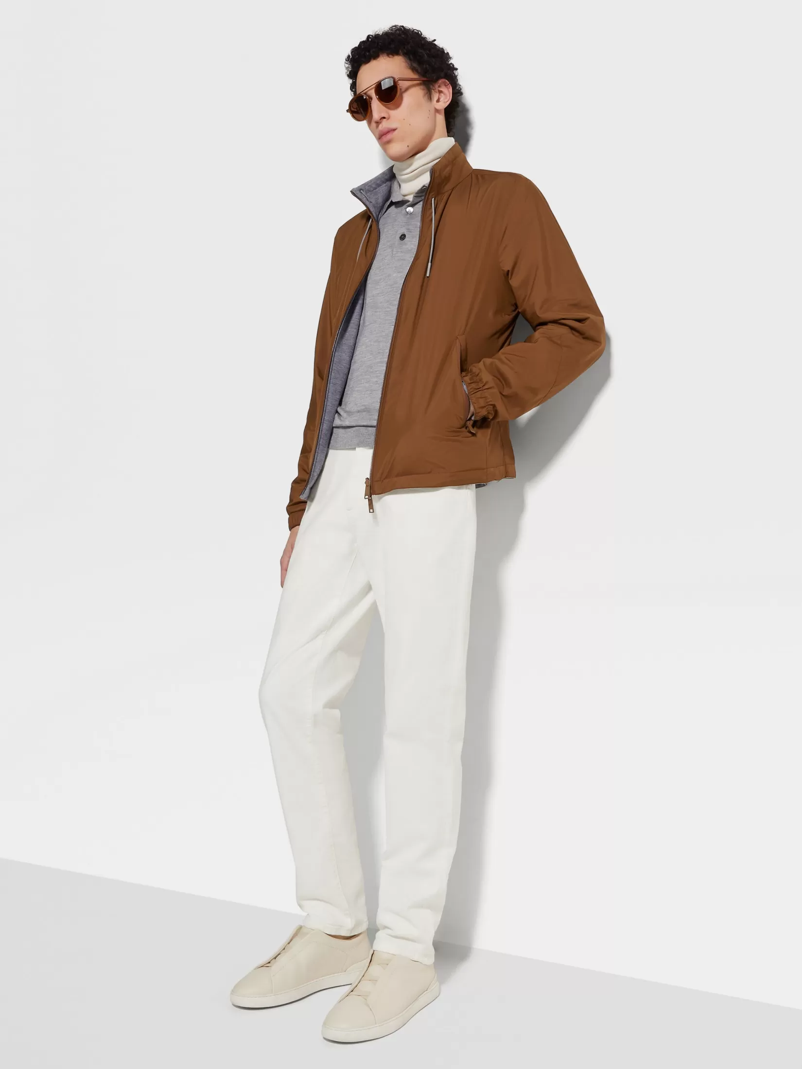 Discount Blouson Brezza Reversibile in Microfibra Giacche E Cappotti