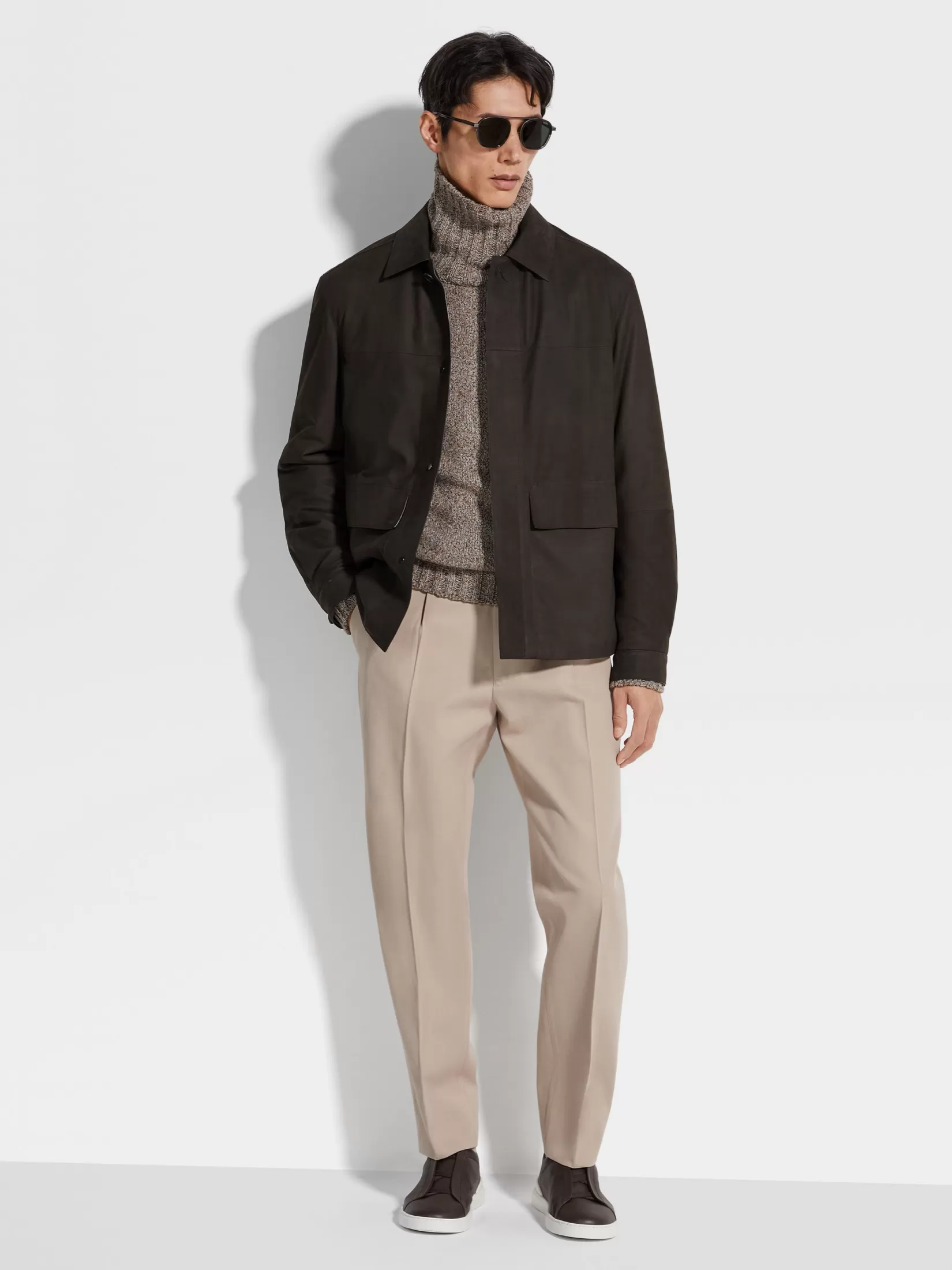Sale Blouson in Nabuk Giacche E Cappotti