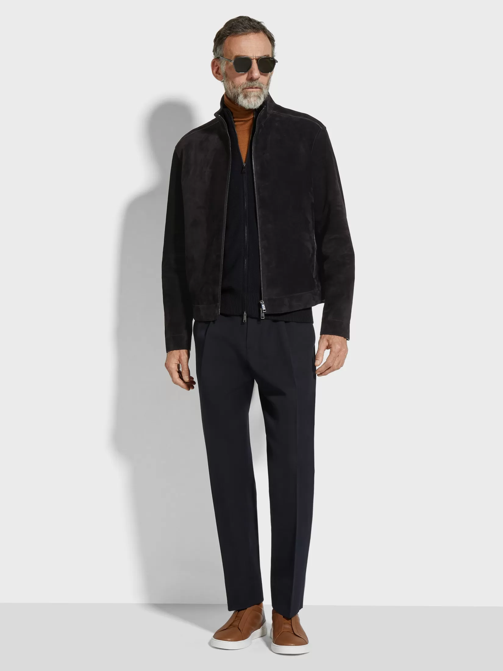 Hot Blouson in Nabuk Giacche E Cappotti