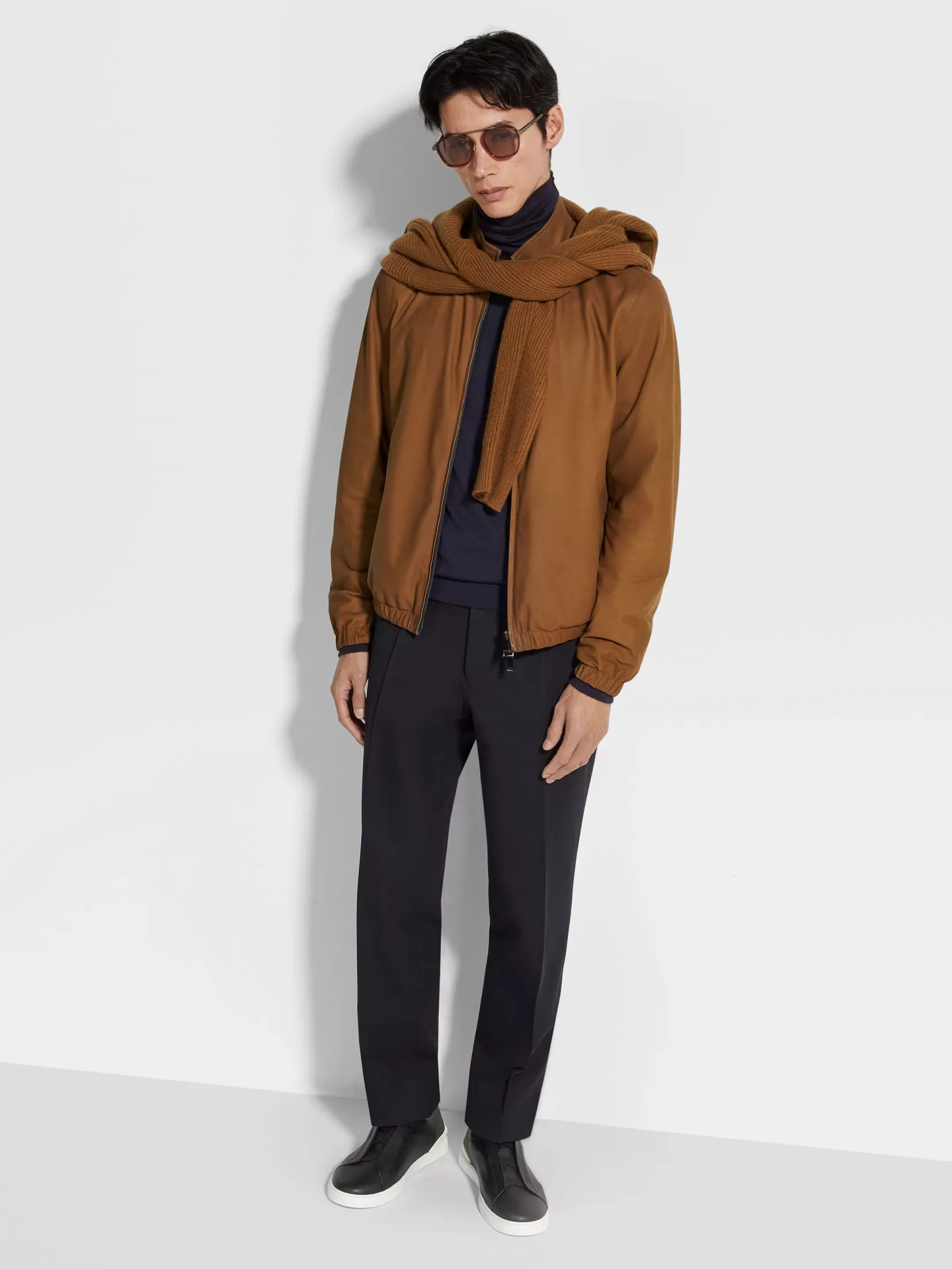 Cheap Blouson Reversibile in Nabuk Giacche E Cappotti