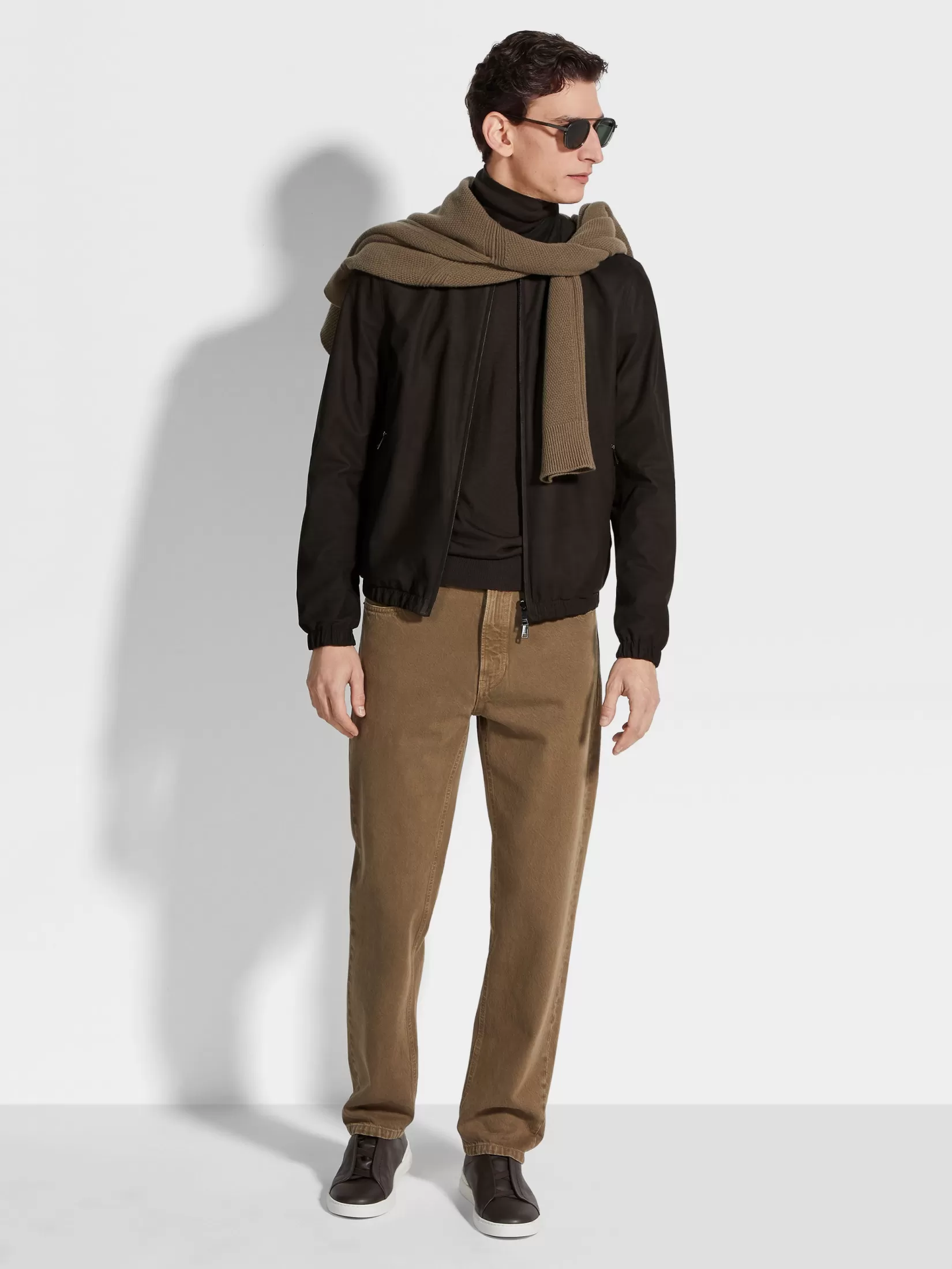 Outlet Blouson Reversibile in Nabuk Giacche E Cappotti