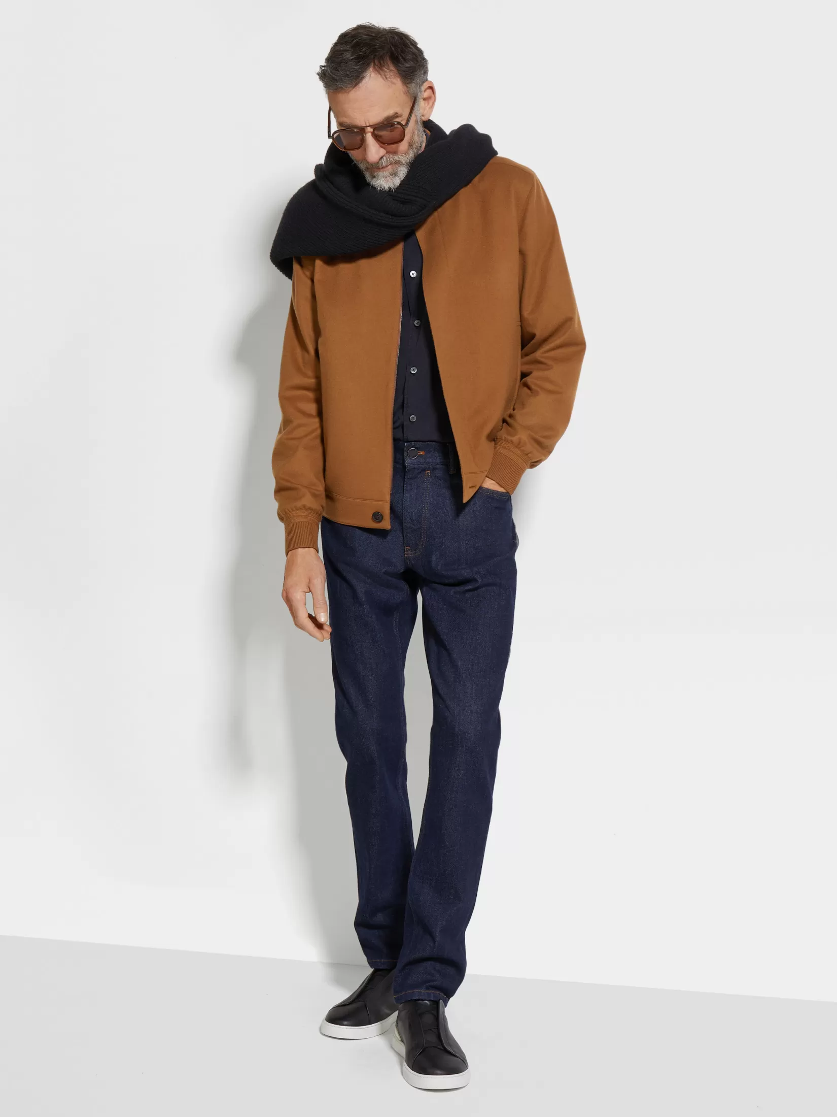Hot Bomber in Oasi Cashmere Elements Giacche E Cappotti