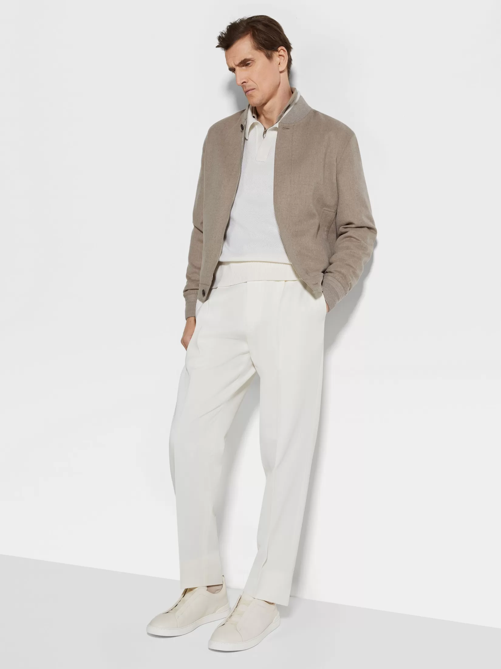 Best Sale Bomber in Oasi Cashmere Elements Giacche E Cappotti