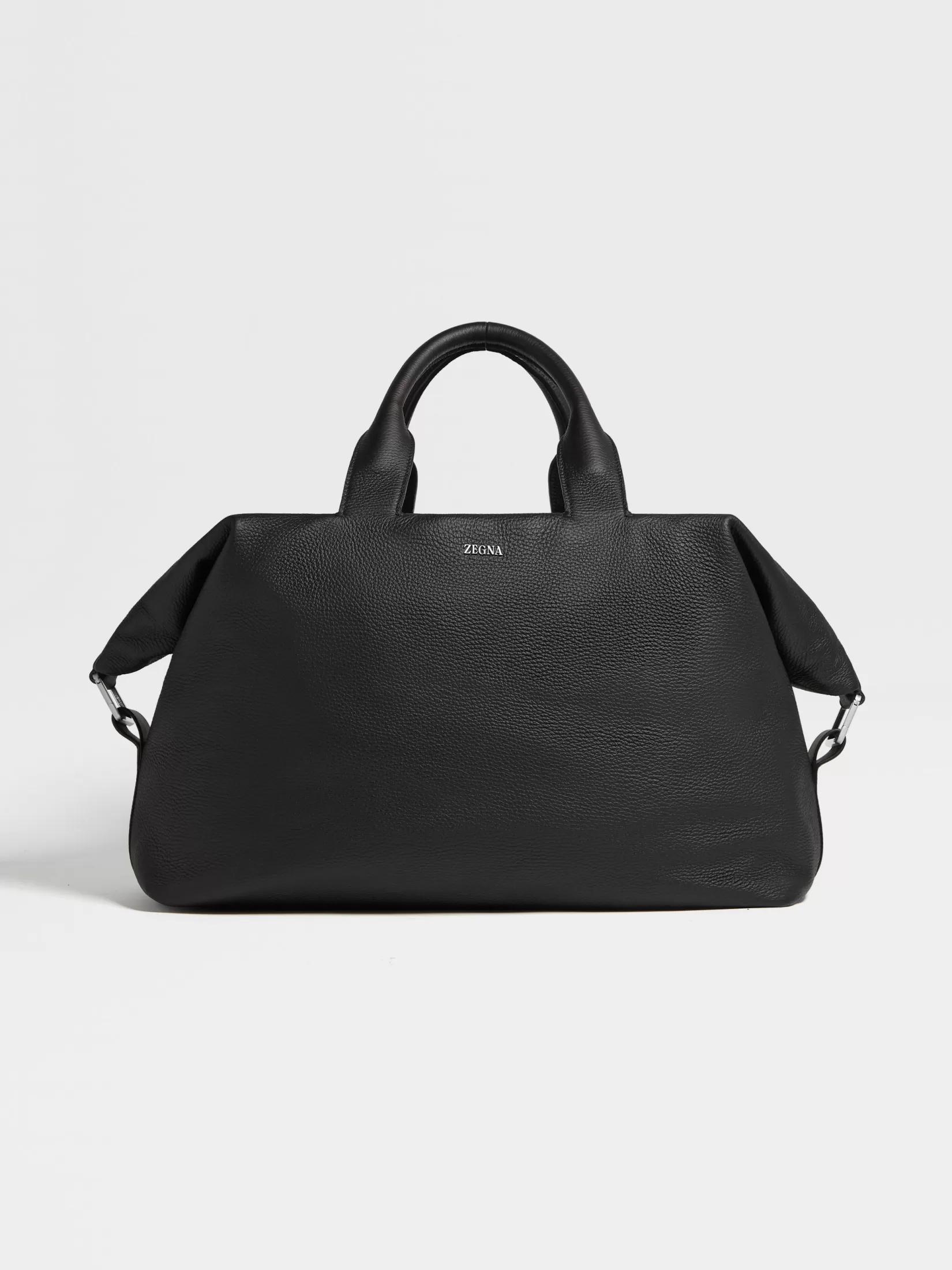 Cheap Borsa da Viaggio Raglan in Pelle di Cervo Nera In Viaggio Con Stile | Borse E Portafogli