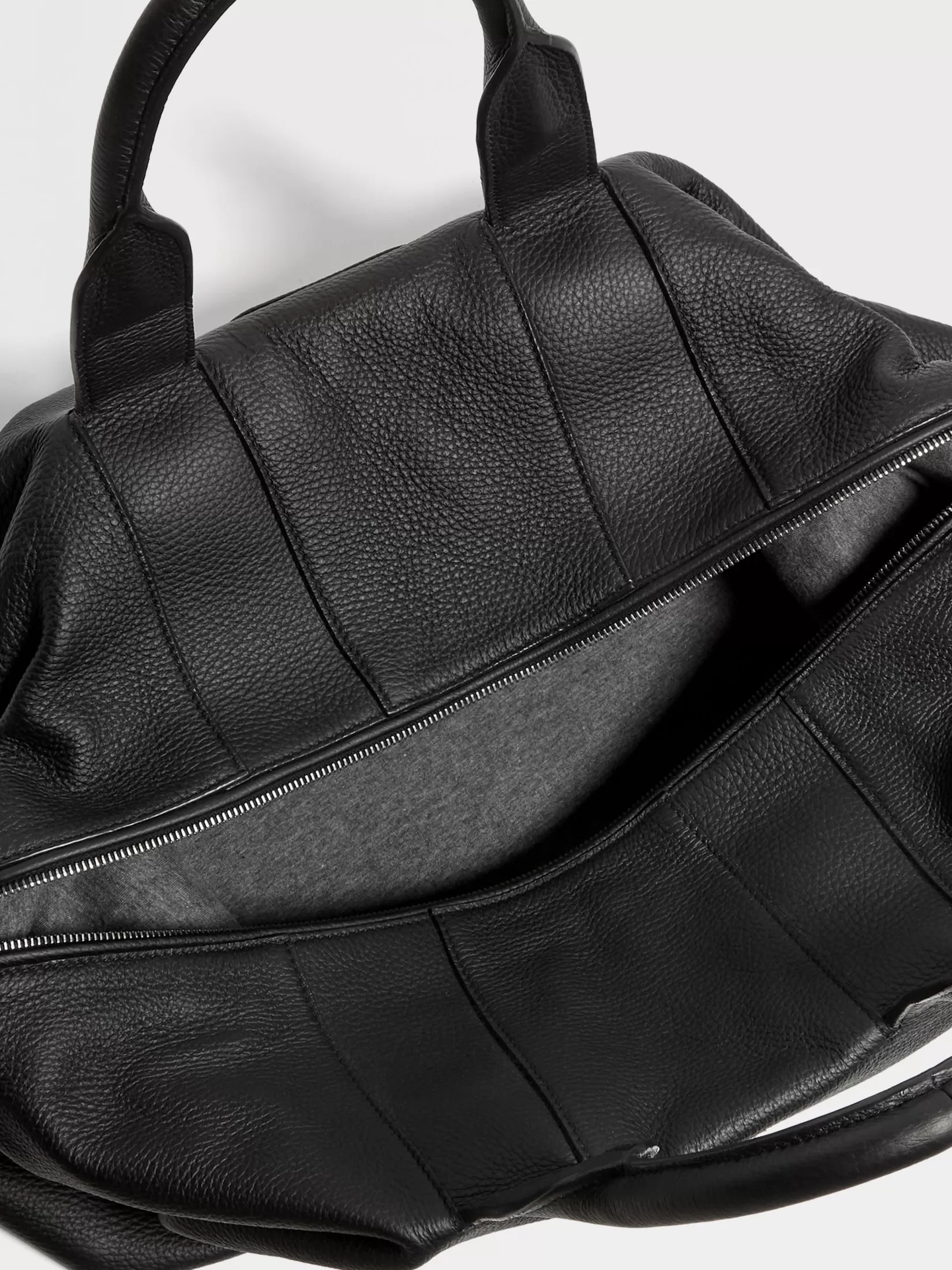 Cheap Borsa da Viaggio Raglan in Pelle di Cervo Nera In Viaggio Con Stile | Borse E Portafogli