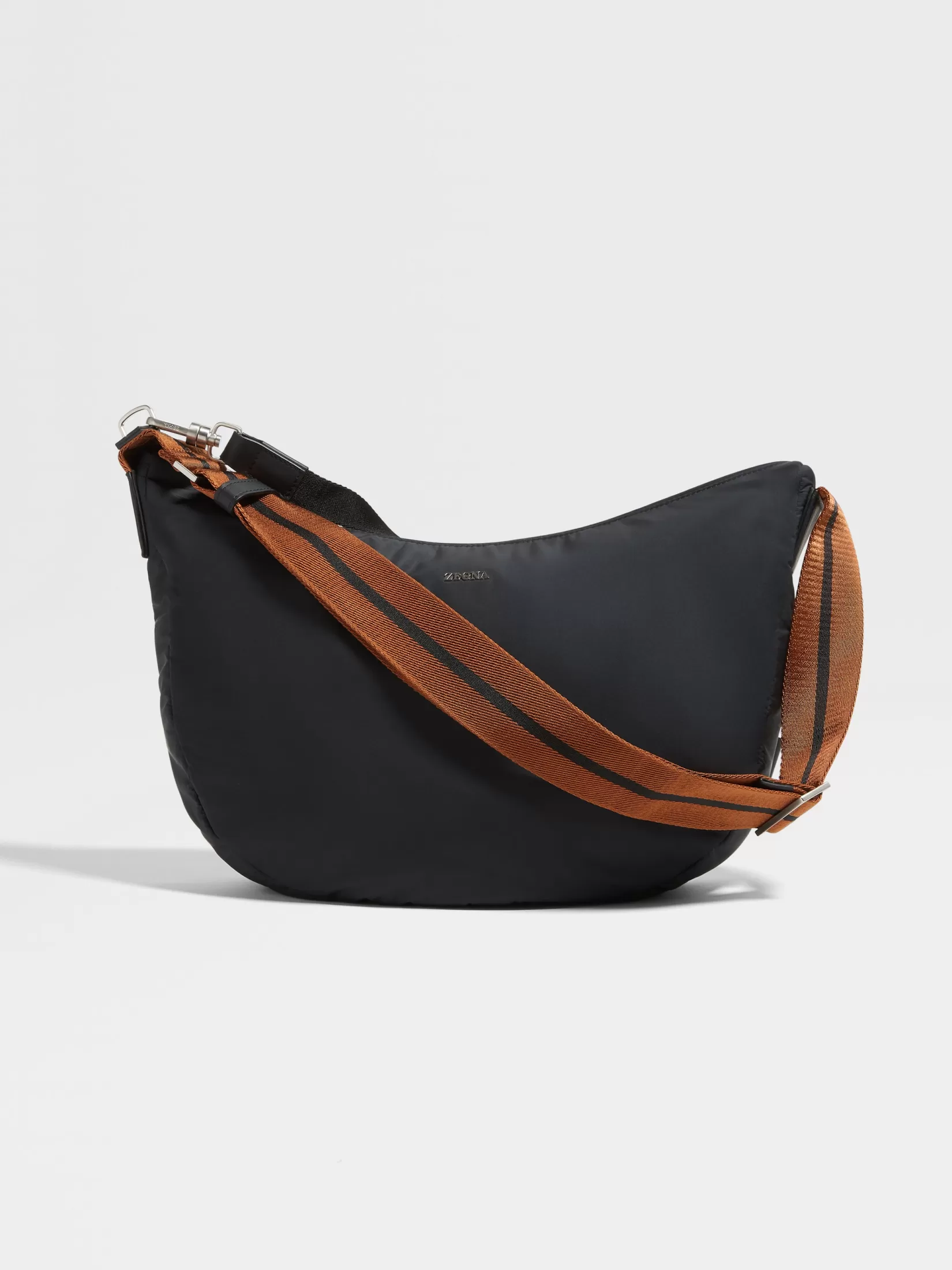 Store Borsa Hobo Panorama Mini in Tessuto Tecnico Nera Borse E Portafogli