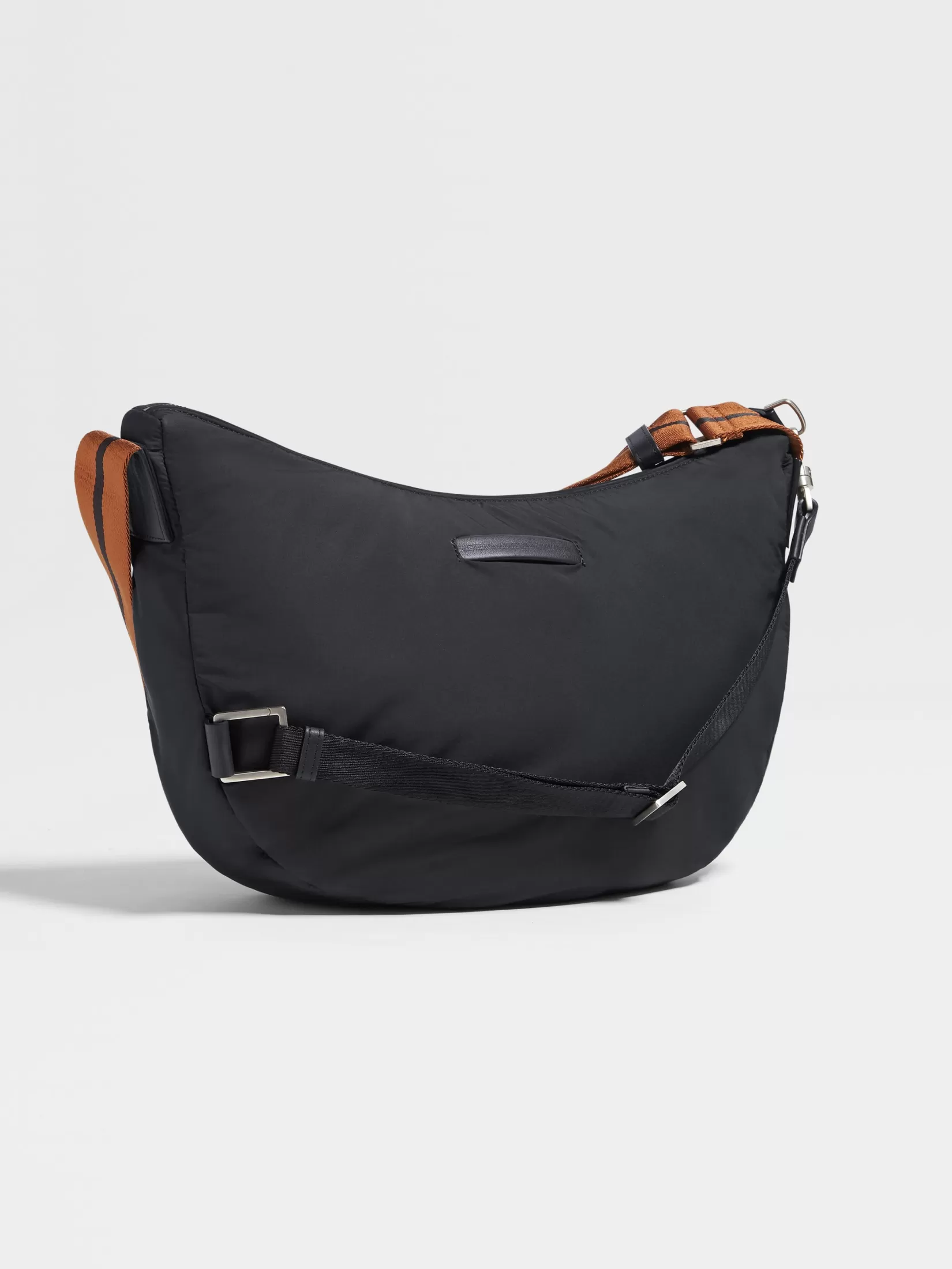 Store Borsa Hobo Panorama Mini in Tessuto Tecnico Nera Borse E Portafogli