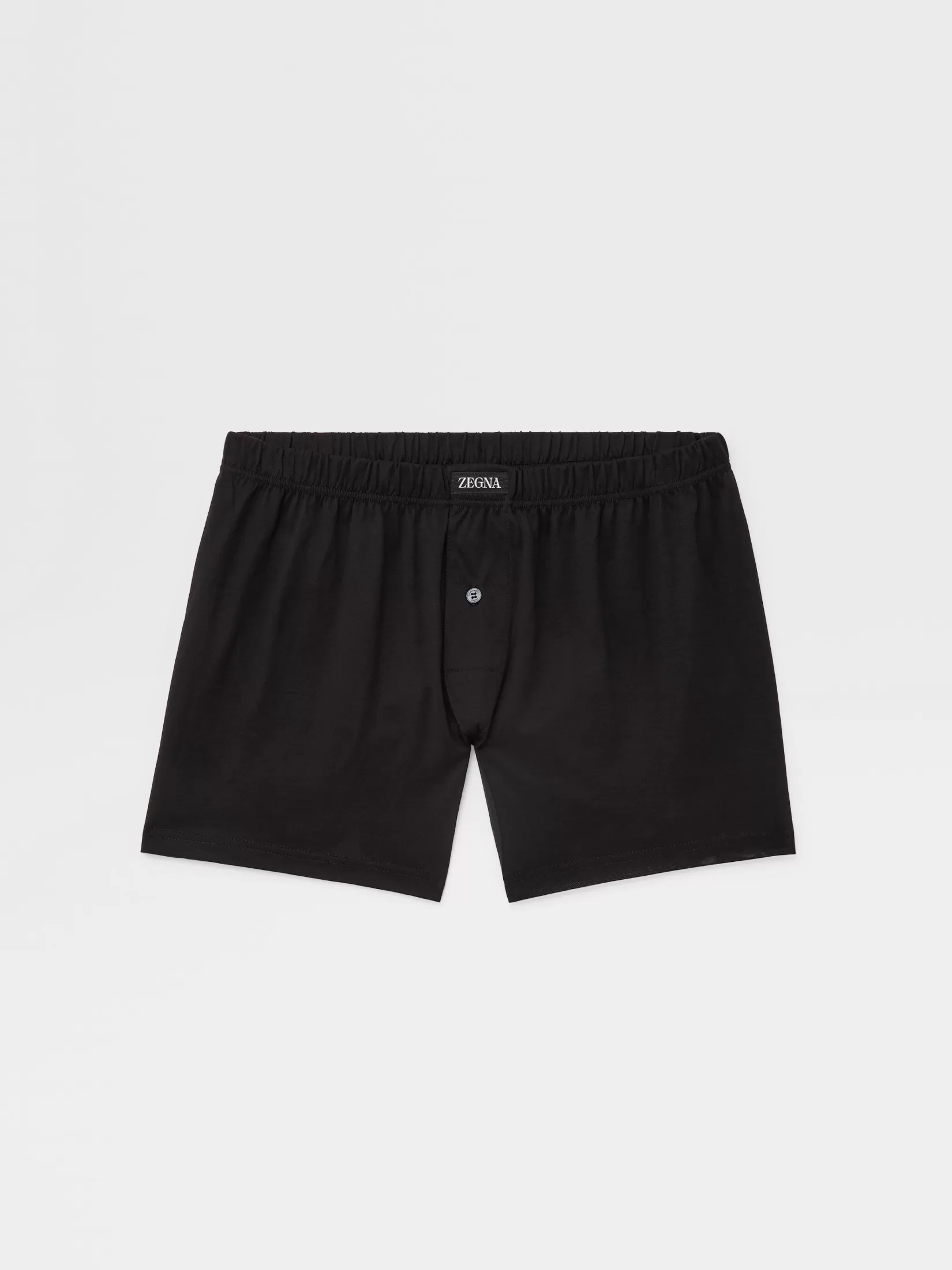 Online Boxer in Cotone Filoscozia Neri Intimo E Calzini | Intimo E Calzini