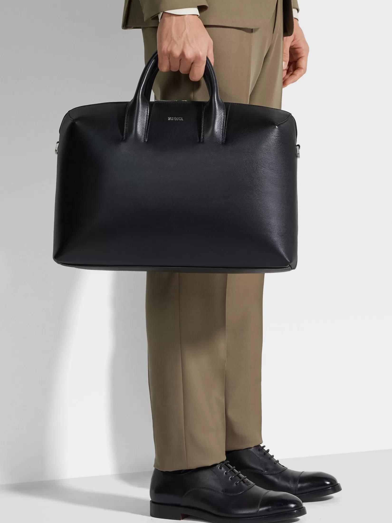 Best Sale Business Bag in Pelle Nera Borse E Portafogli