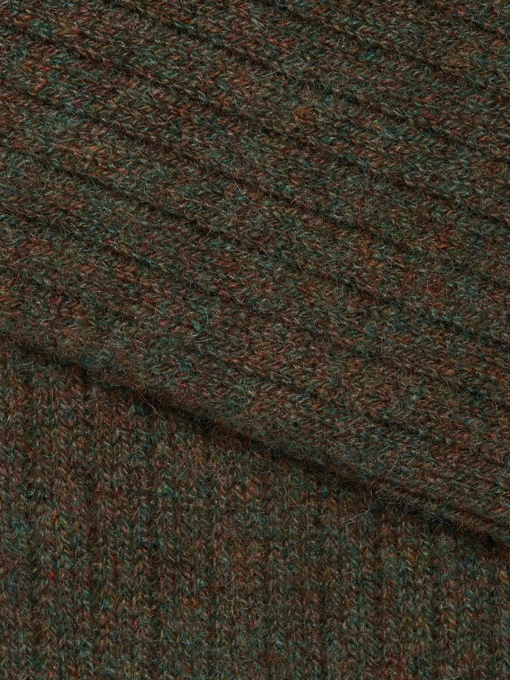 Cheap Calze in Misto Cashmere Verde Mélange Intimo E Calzini | Intimo E Calzini