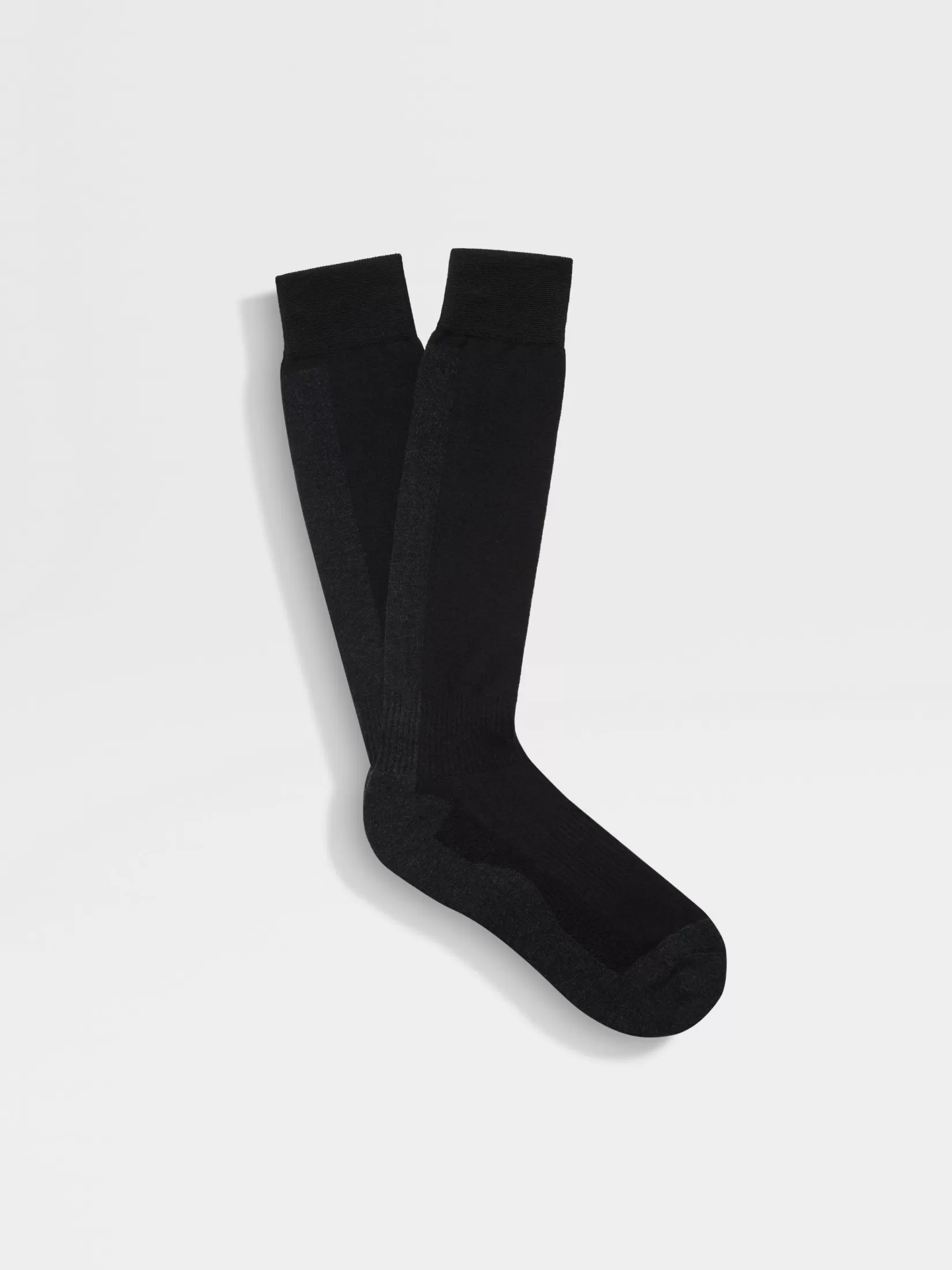 Outlet Calze in Misto Lana Techmerino™ Grigio Scuro e Nere Intimo E Calzini | Intimo E Calzini
