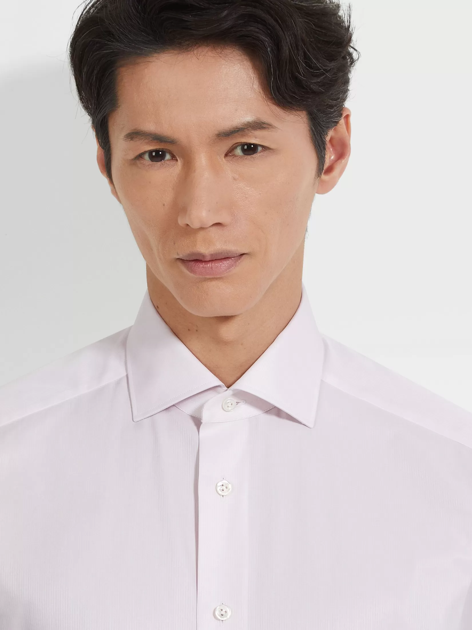 Cheap Camicia in Cotone Centoventimila a Righe Fini Rosa Chiaro Camicie