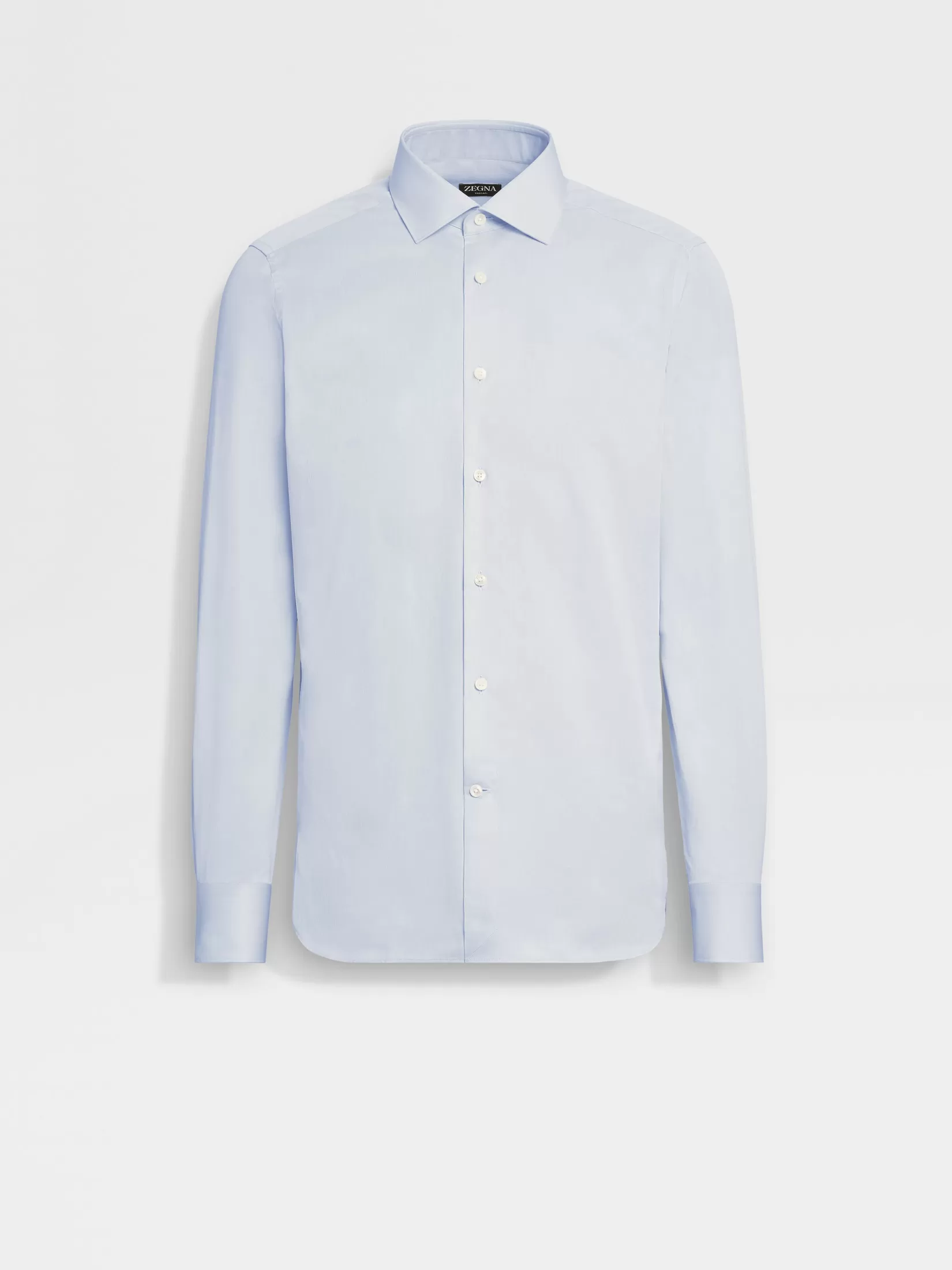 Discount Camicia in Cotone Trecapi a Righe Fini Strutturate Camicie