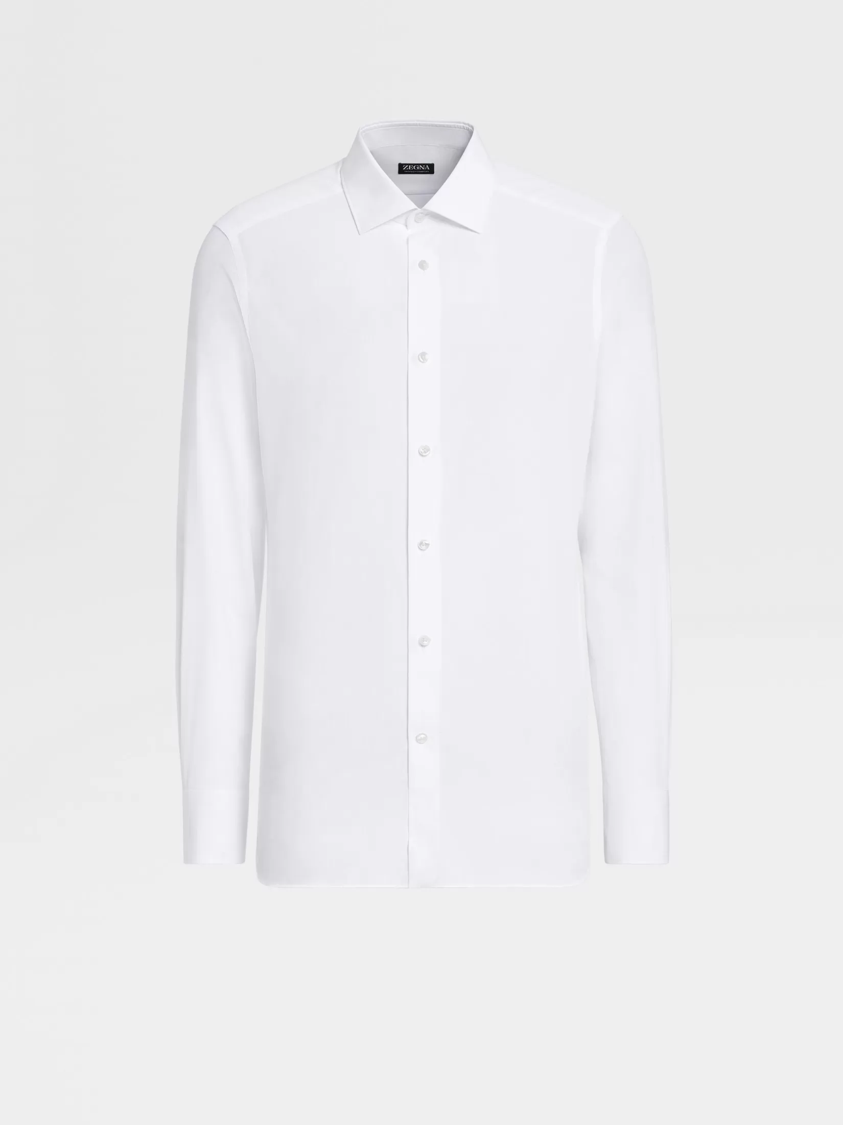 Clearance Camicia in Cotone Trofeo™ Comfort Bianca Camicie