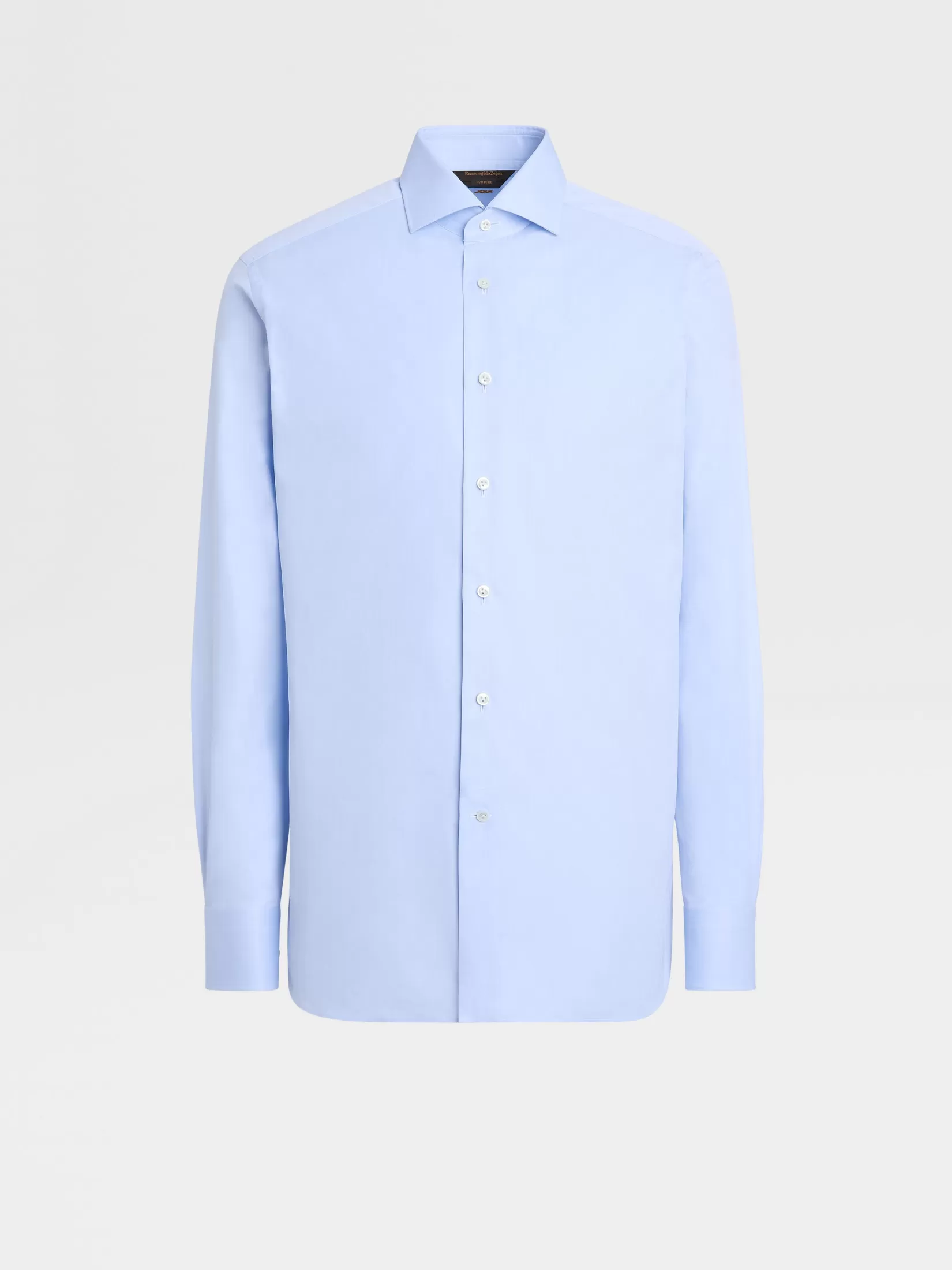 Cheap Camicia Sartoriale a Maniche Lunghe in Cotone Sea Island Camicie