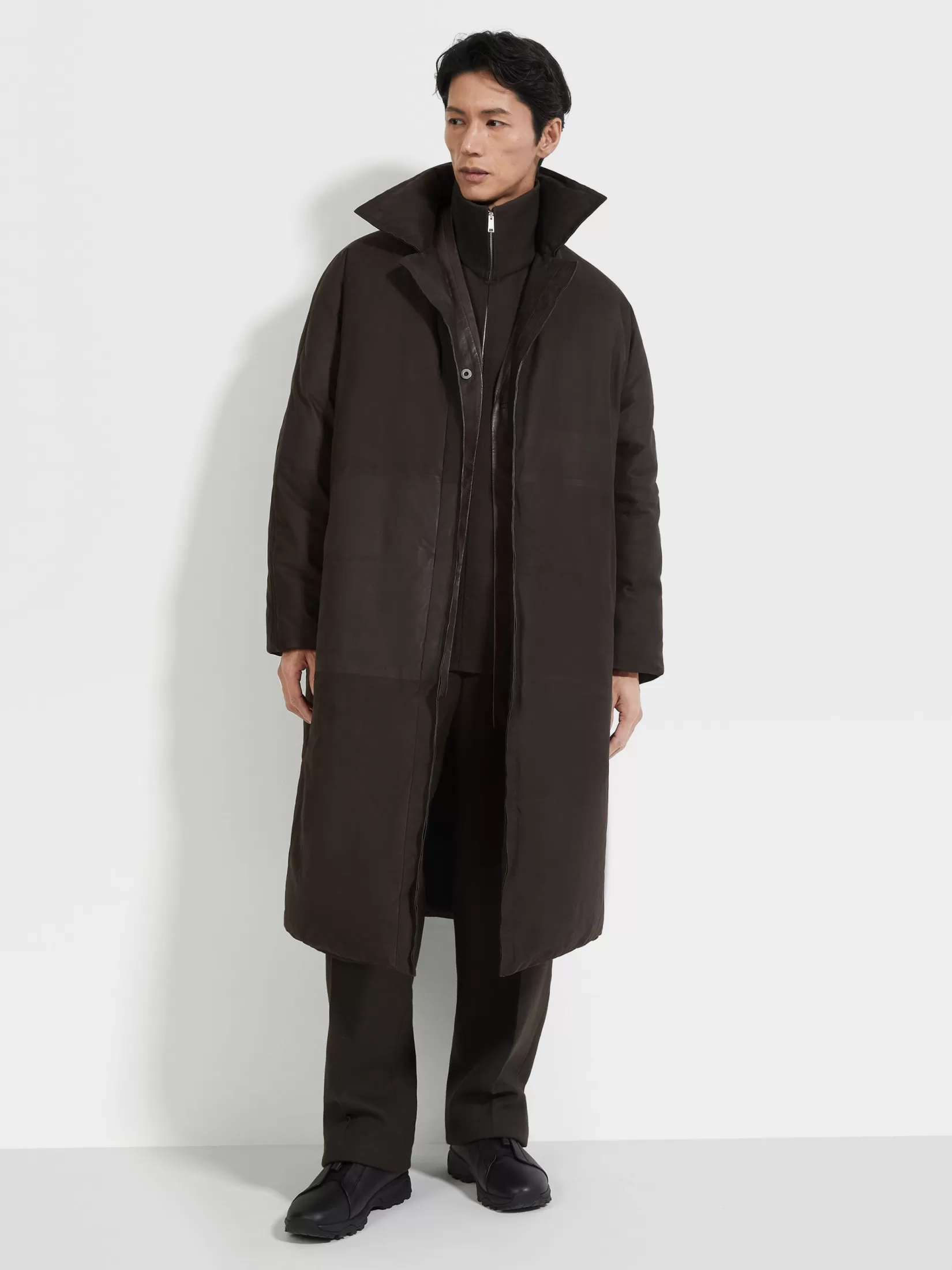 Discount Cappotto in Pelle Giacche E Cappotti