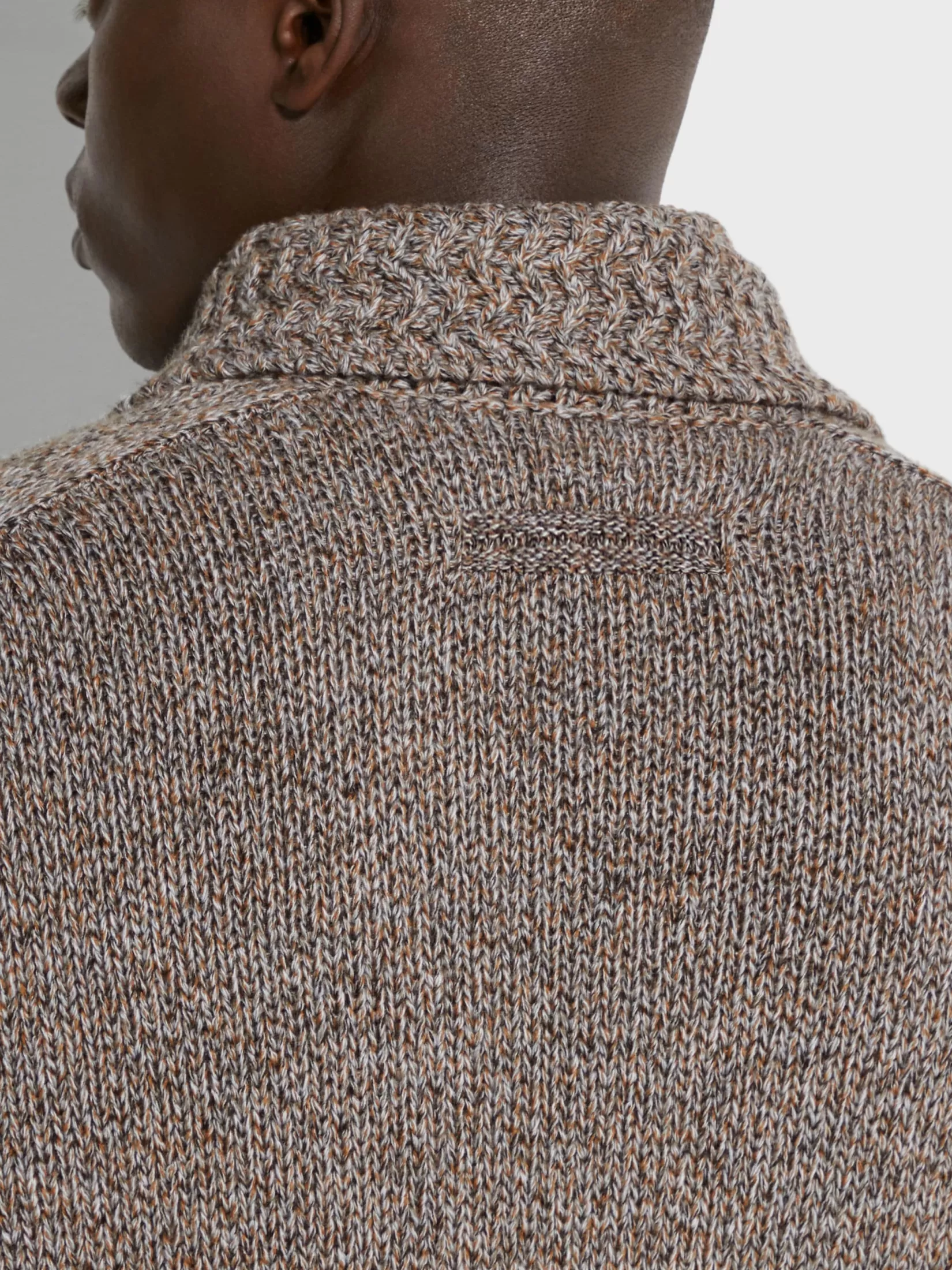 Discount Cardigan in Oasi Cashmere Dark Foliage e Tortora In Viaggio Con Stile | Maglieria