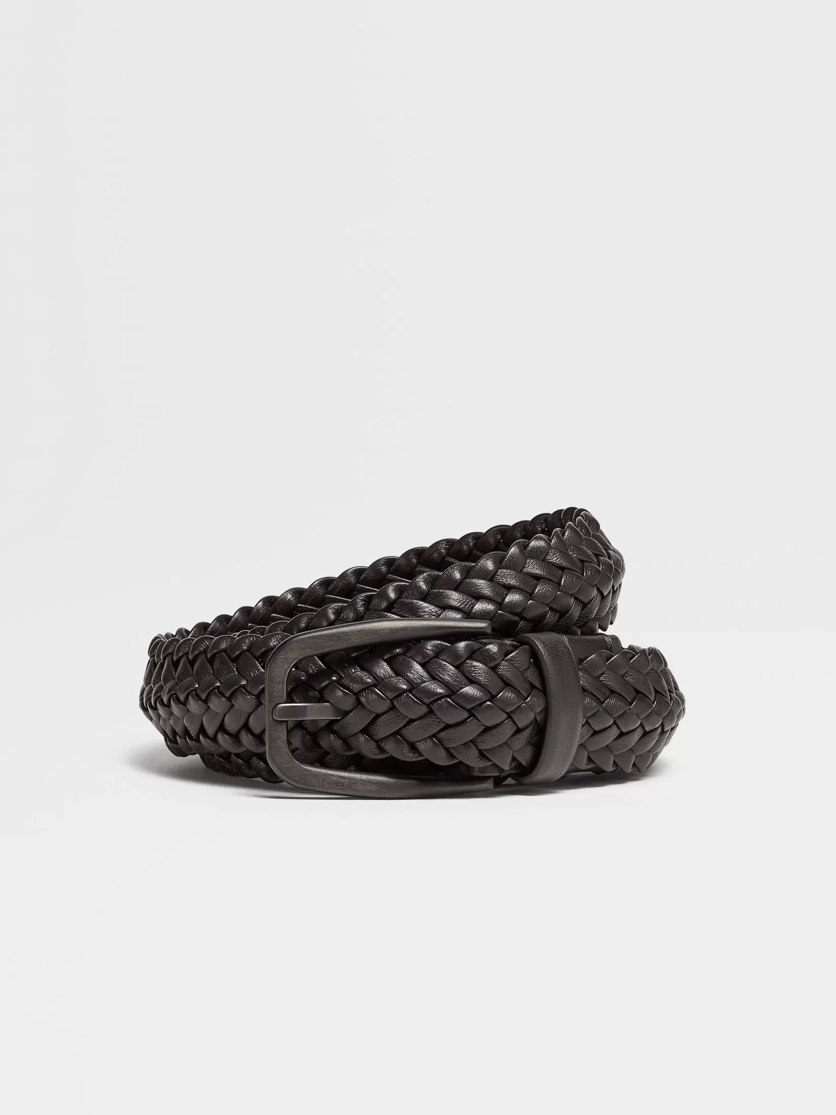 Flash Sale Cintura in Pelle Marrone Scuro Cinture