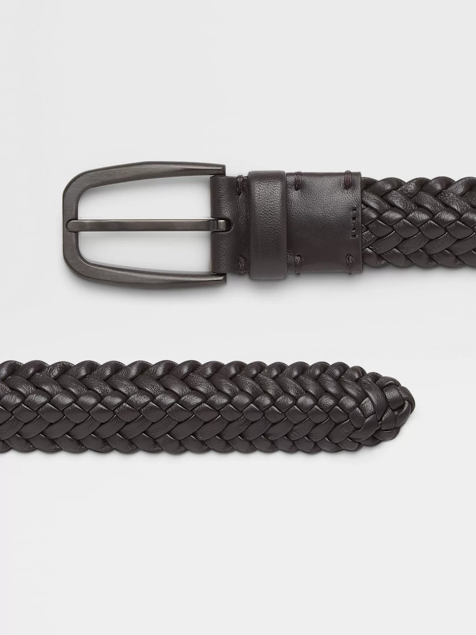 Flash Sale Cintura in Pelle Marrone Scuro Cinture