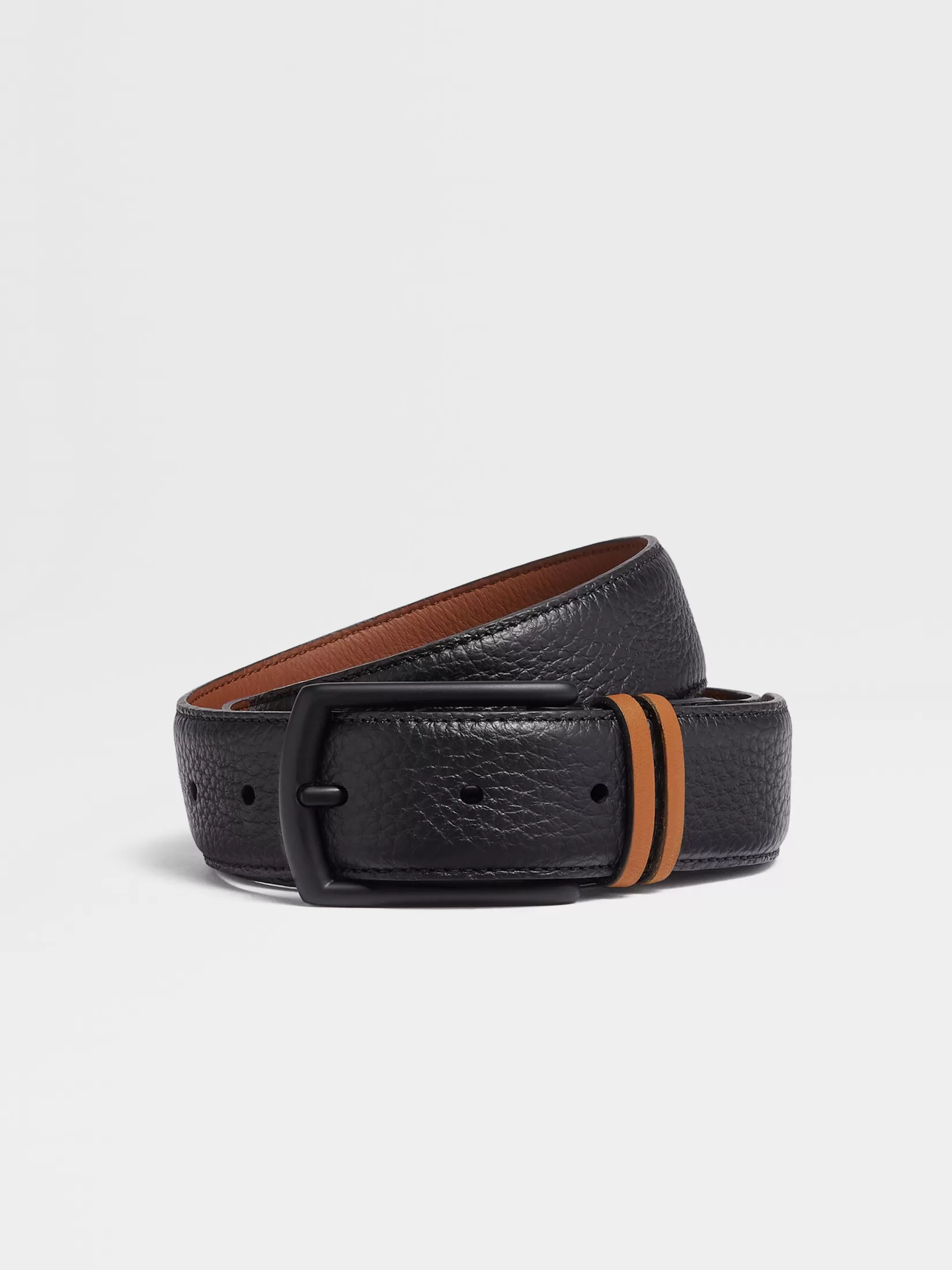 Flash Sale Cintura in Pelle Nera Cinture