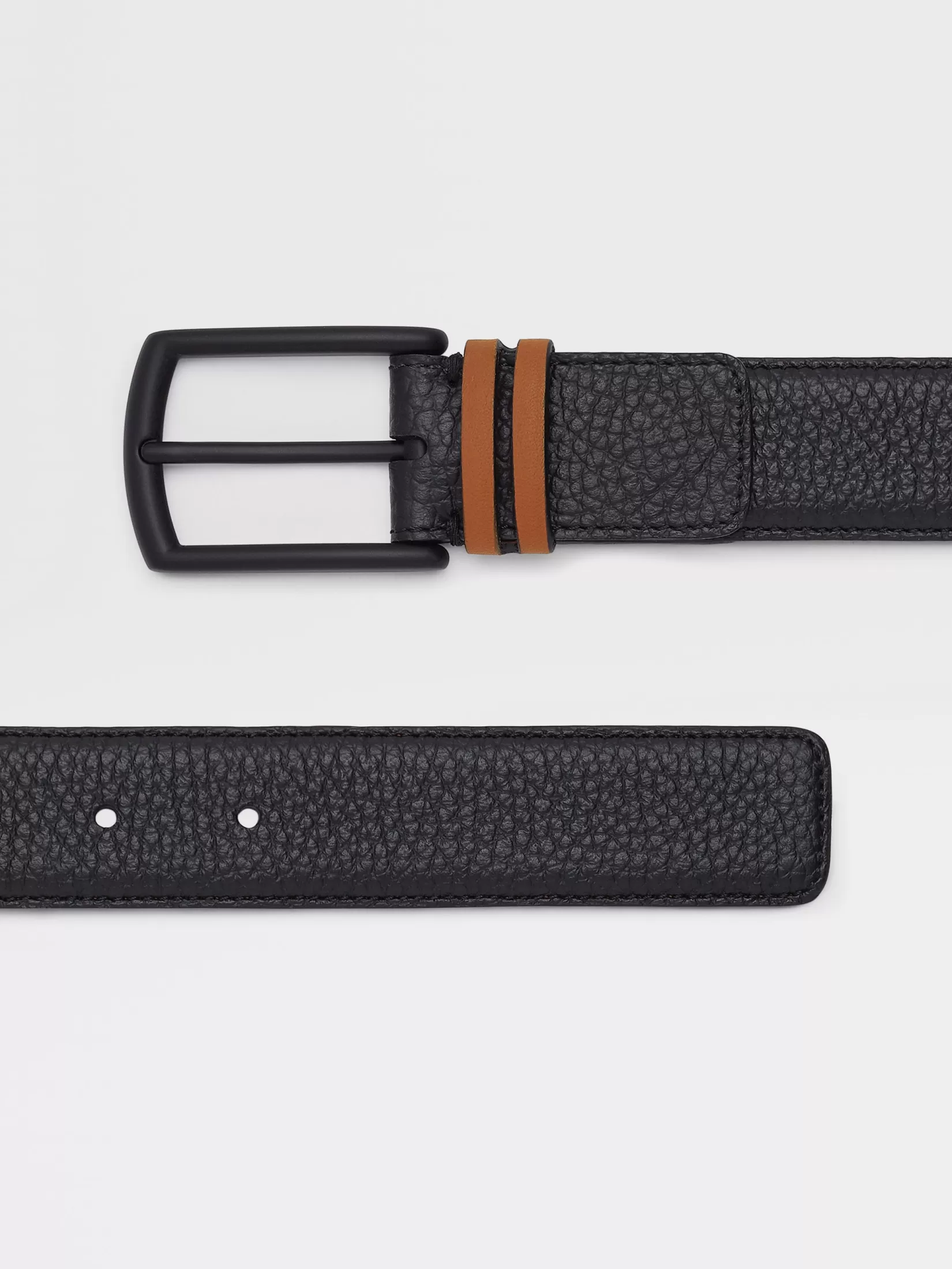 Flash Sale Cintura in Pelle Nera Cinture