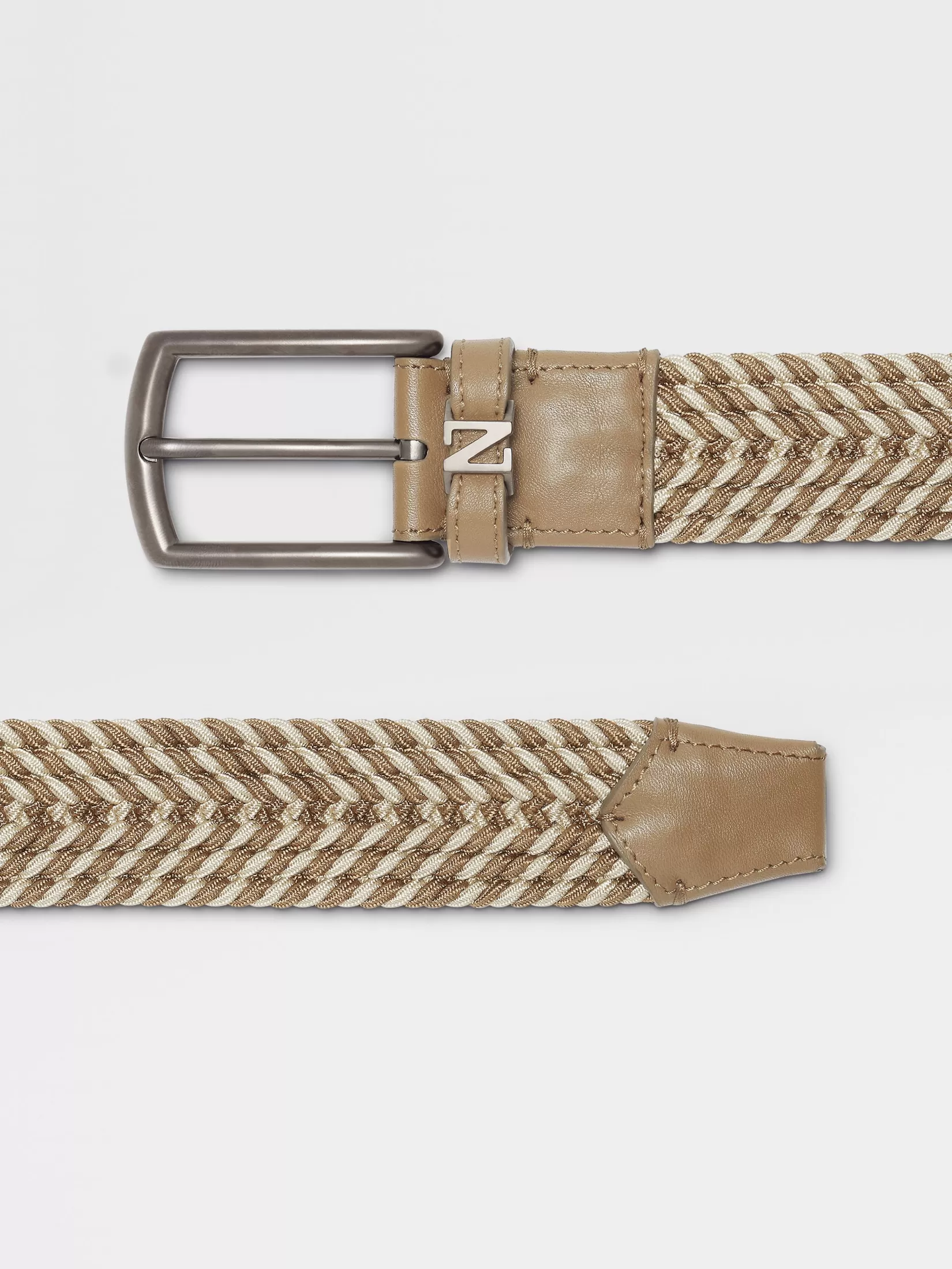 Shop Cintura in Rayon Beige Scuro Cinture