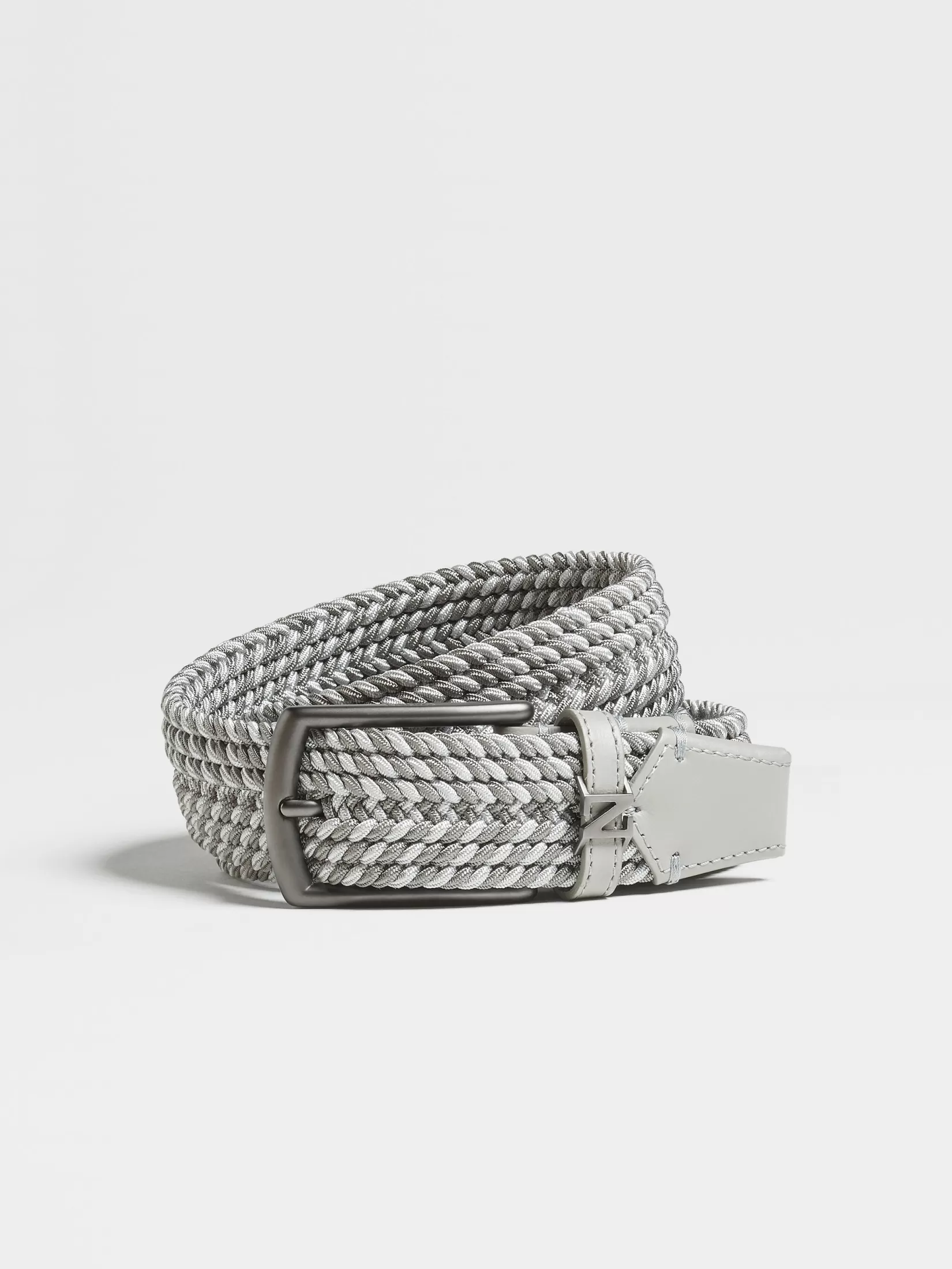 Shop Cintura in Rayon Grigio Mélange Cinture