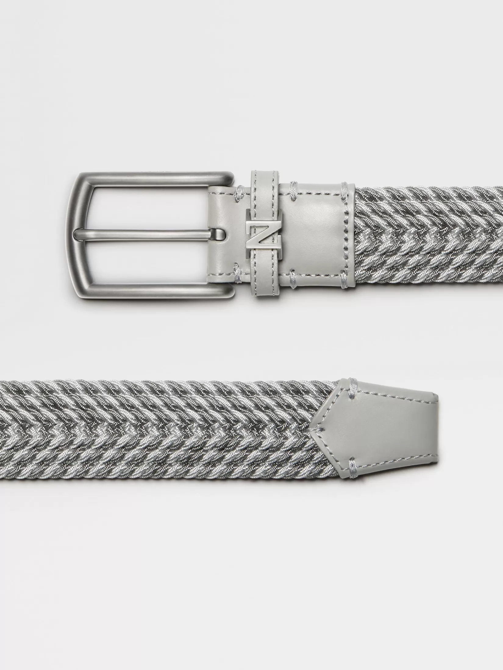 Shop Cintura in Rayon Grigio Mélange Cinture