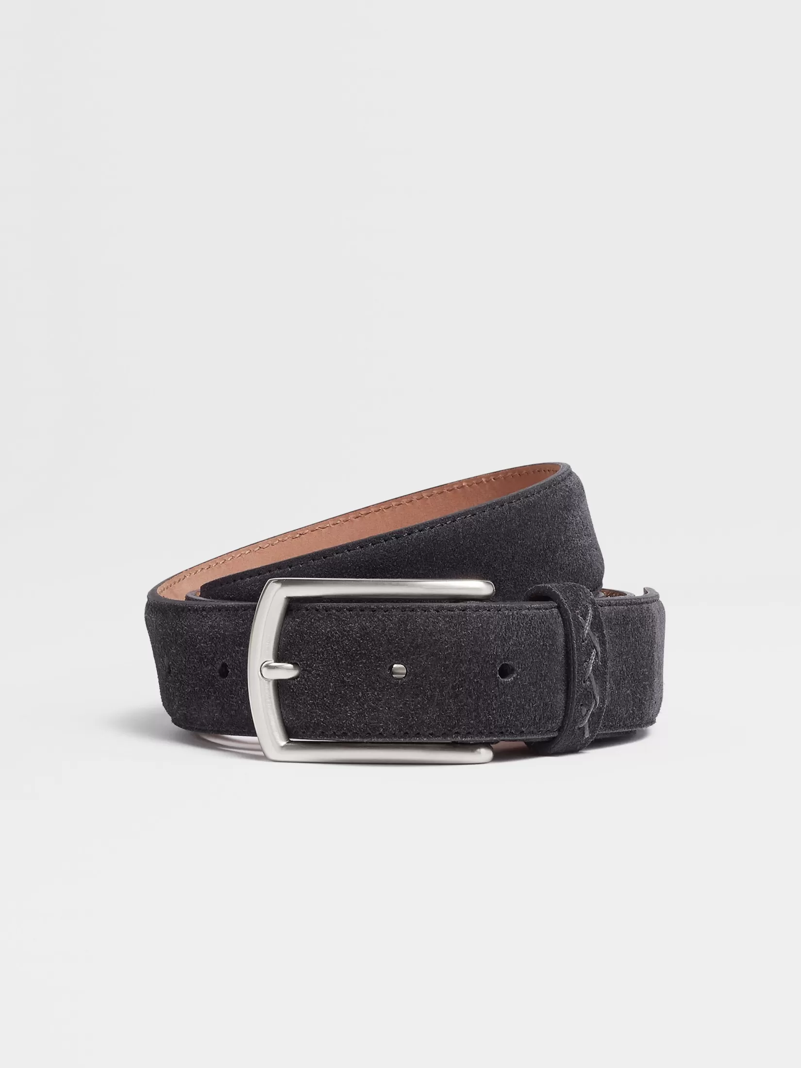 Fashion Cintura in Suede Blu Navy Cinture
