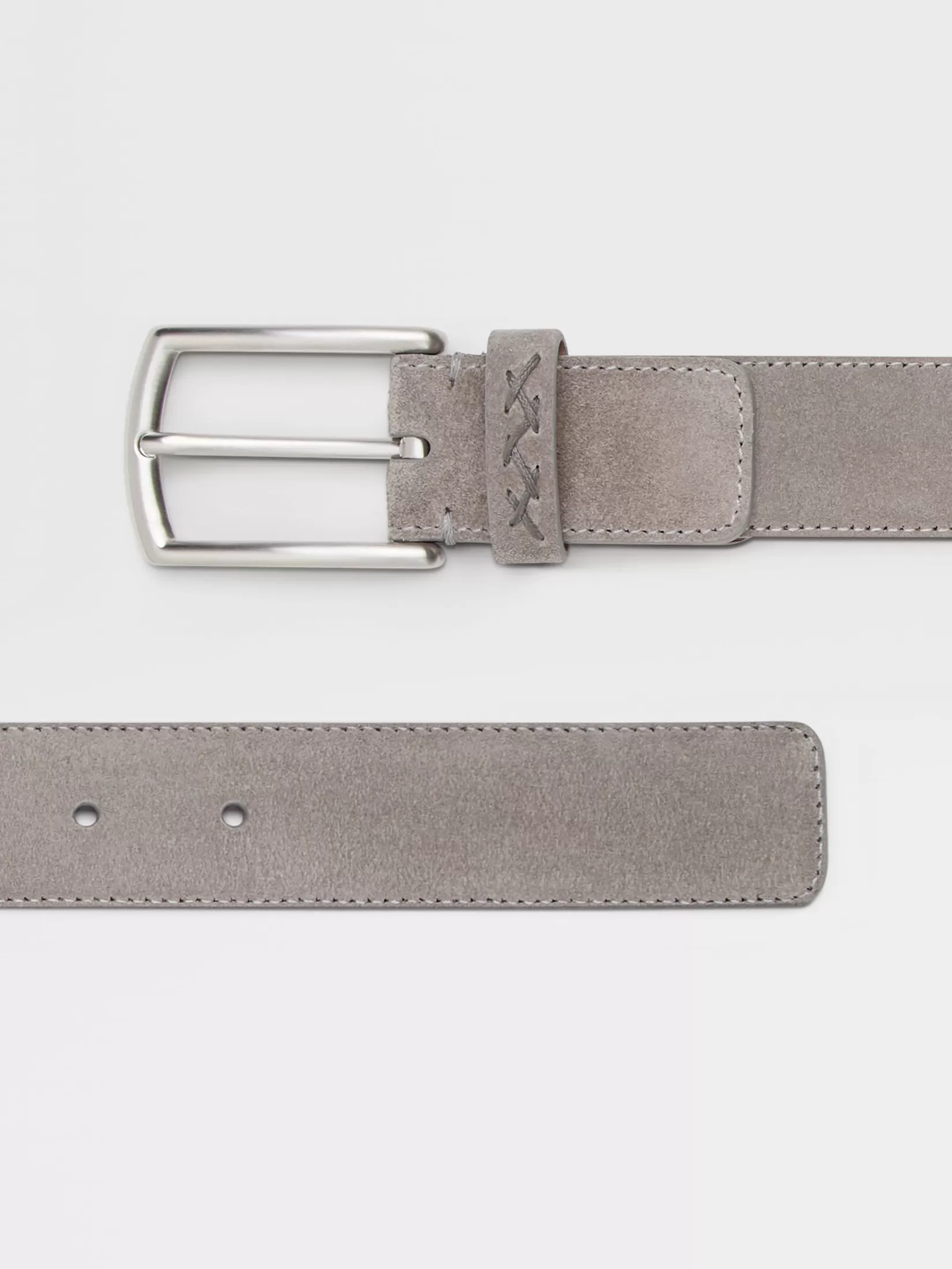 Online Cintura in Suede Grigio Mélange Cinture