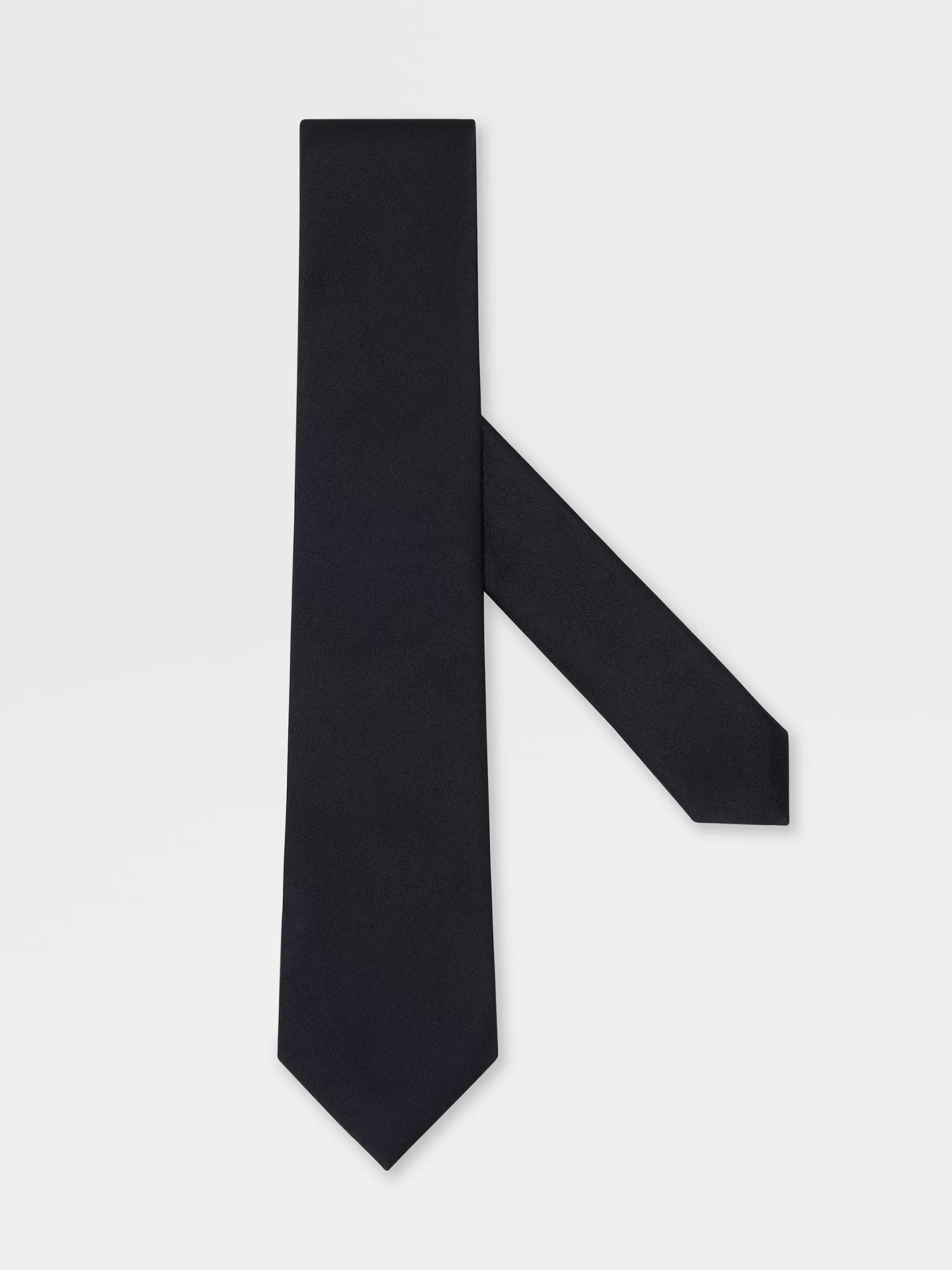 Online Cravatta in Seta Blu Navy Cravatte E Papillon