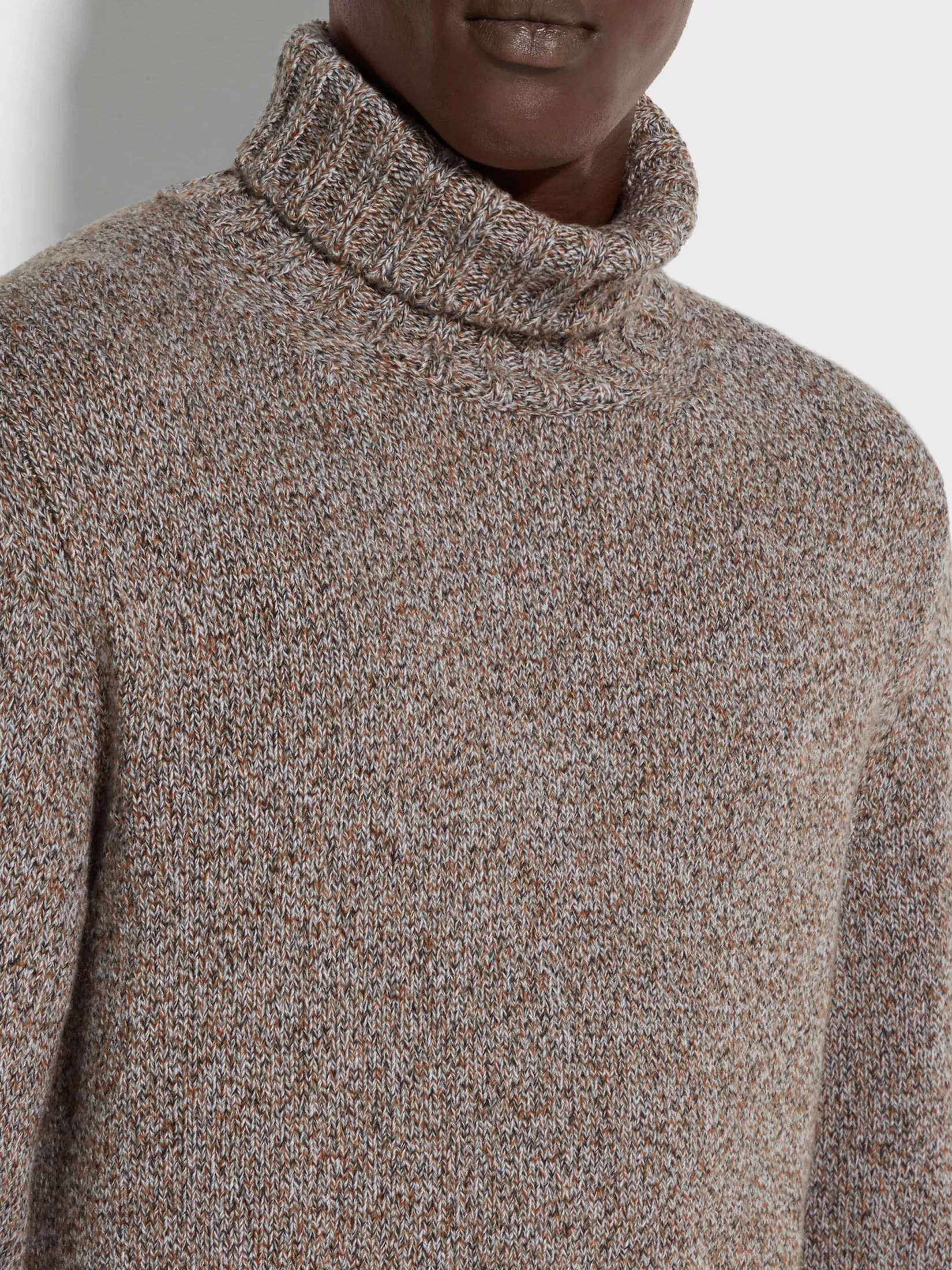 Store Dolcevita in Oasi Cashmere Dark Foliage e Tortora In Viaggio Con Stile | Maglieria