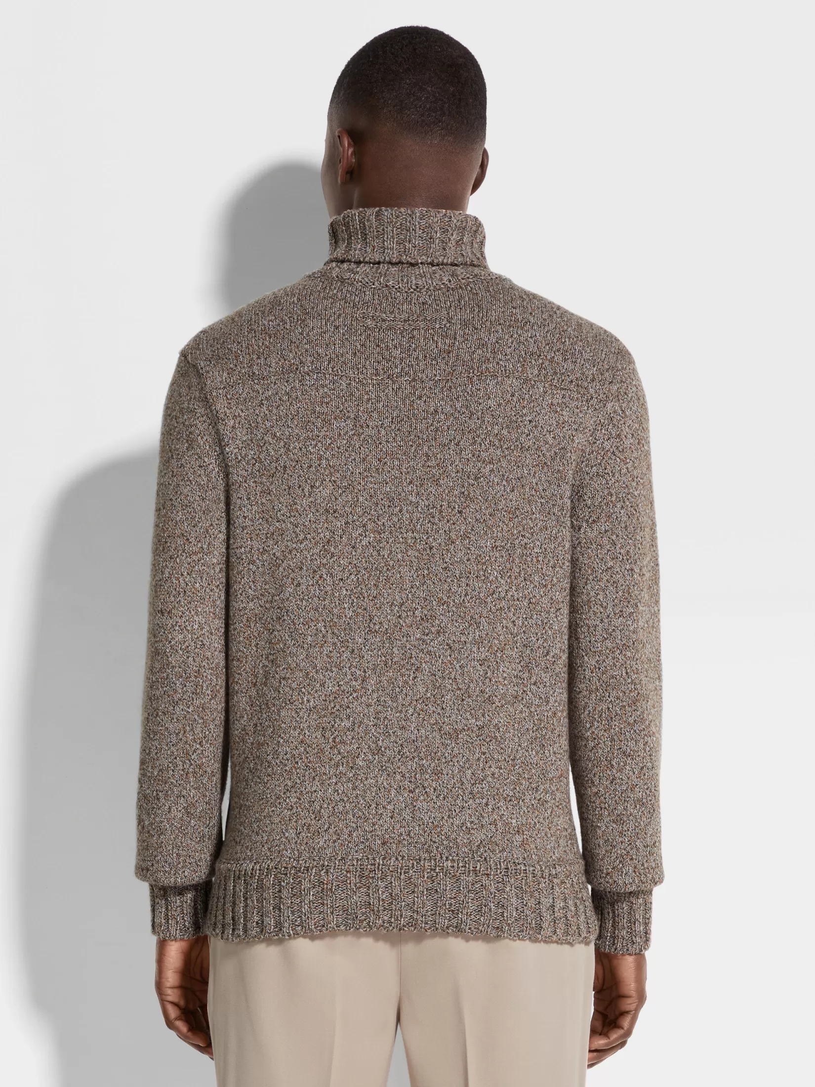 Store Dolcevita in Oasi Cashmere Dark Foliage e Tortora In Viaggio Con Stile | Maglieria