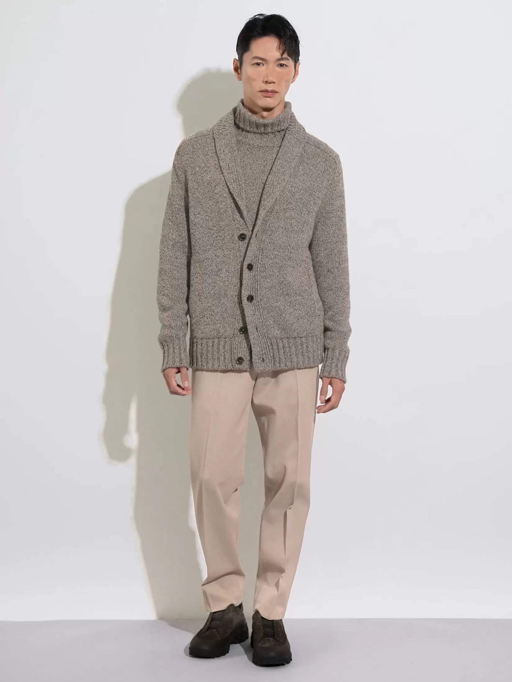 Store Dolcevita in Oasi Cashmere Dark Foliage e Tortora In Viaggio Con Stile | Maglieria