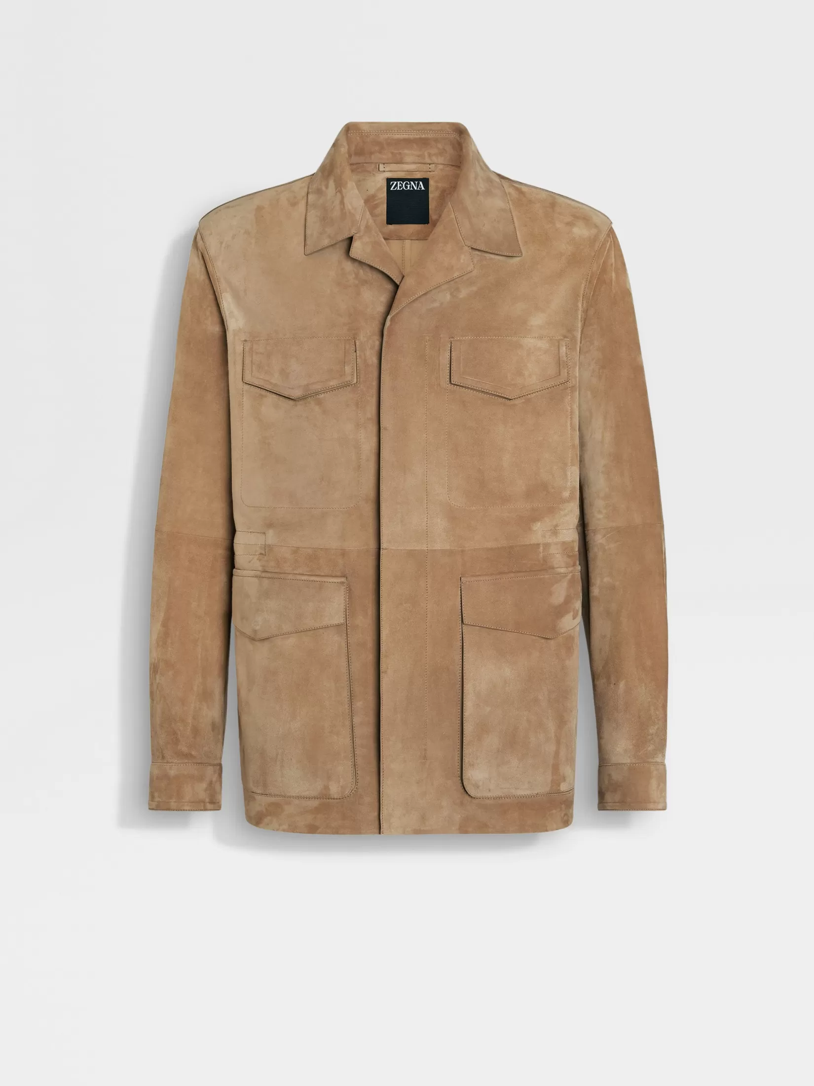 Hot Field Jacket in Suede Overshirts E Chore Jackets