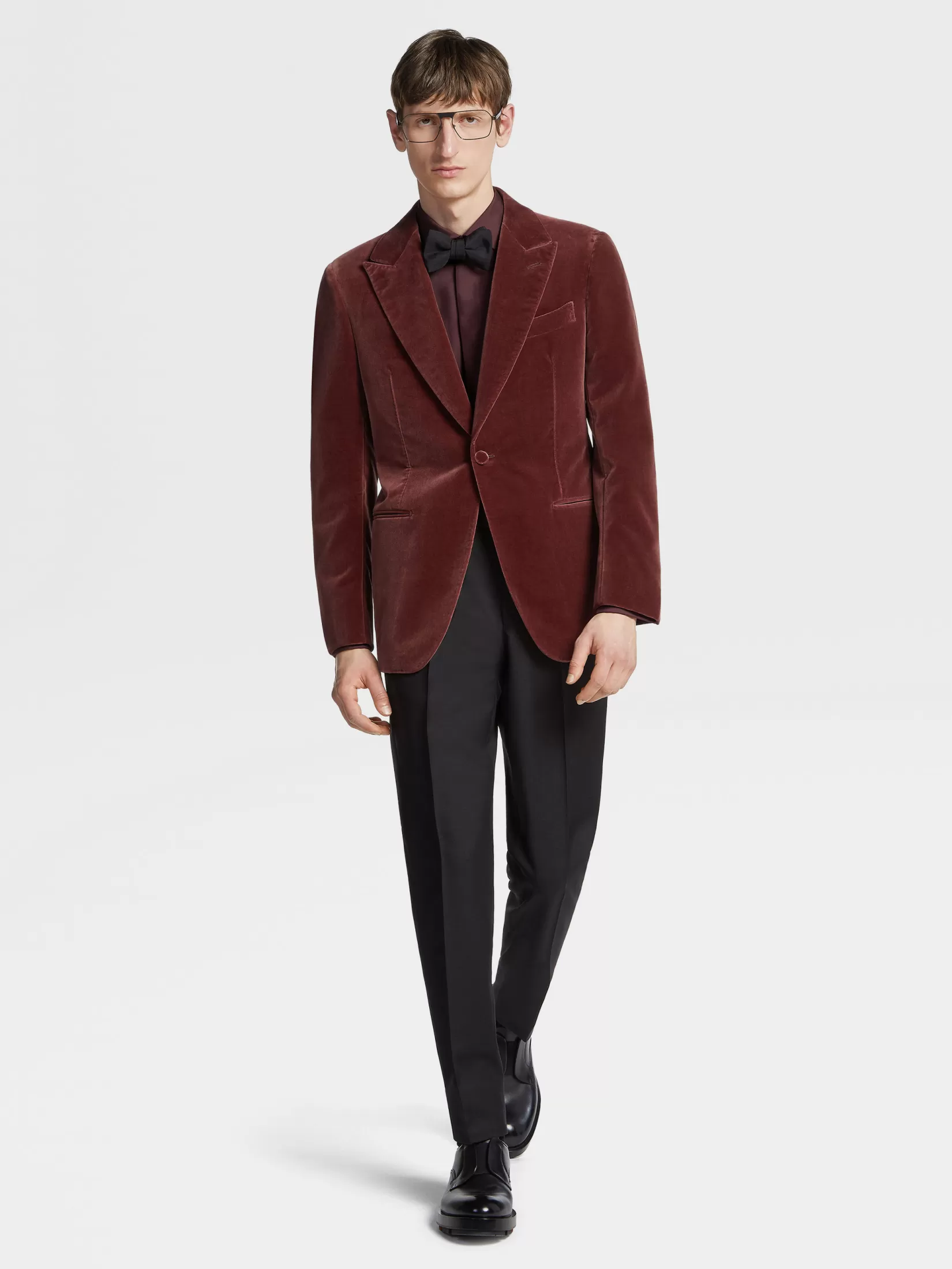 Store Giacca da Sera in Cotone Rosa Opaco Blazer