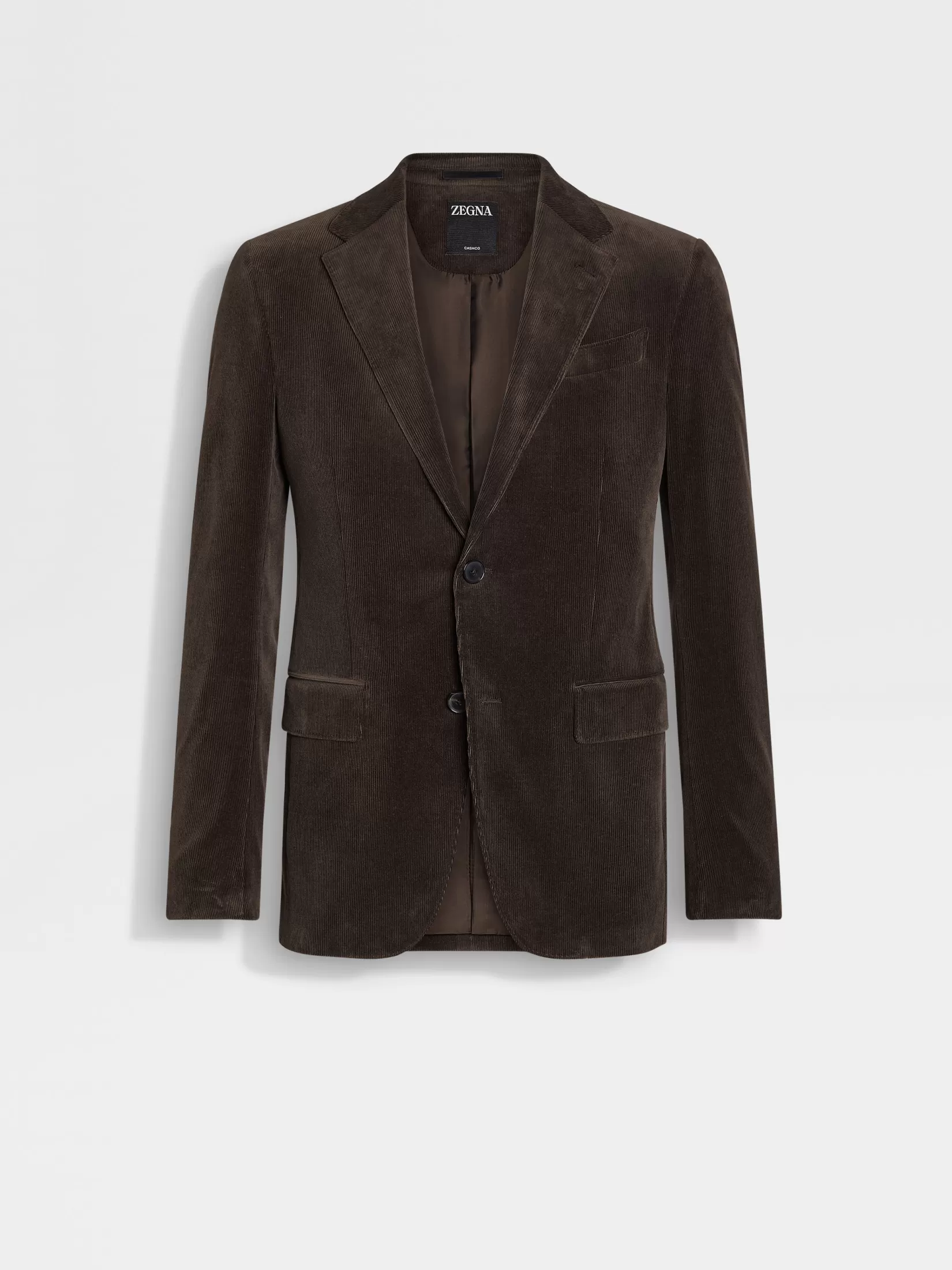 Online Giacca in Cashco Marrone Scuro Blazer