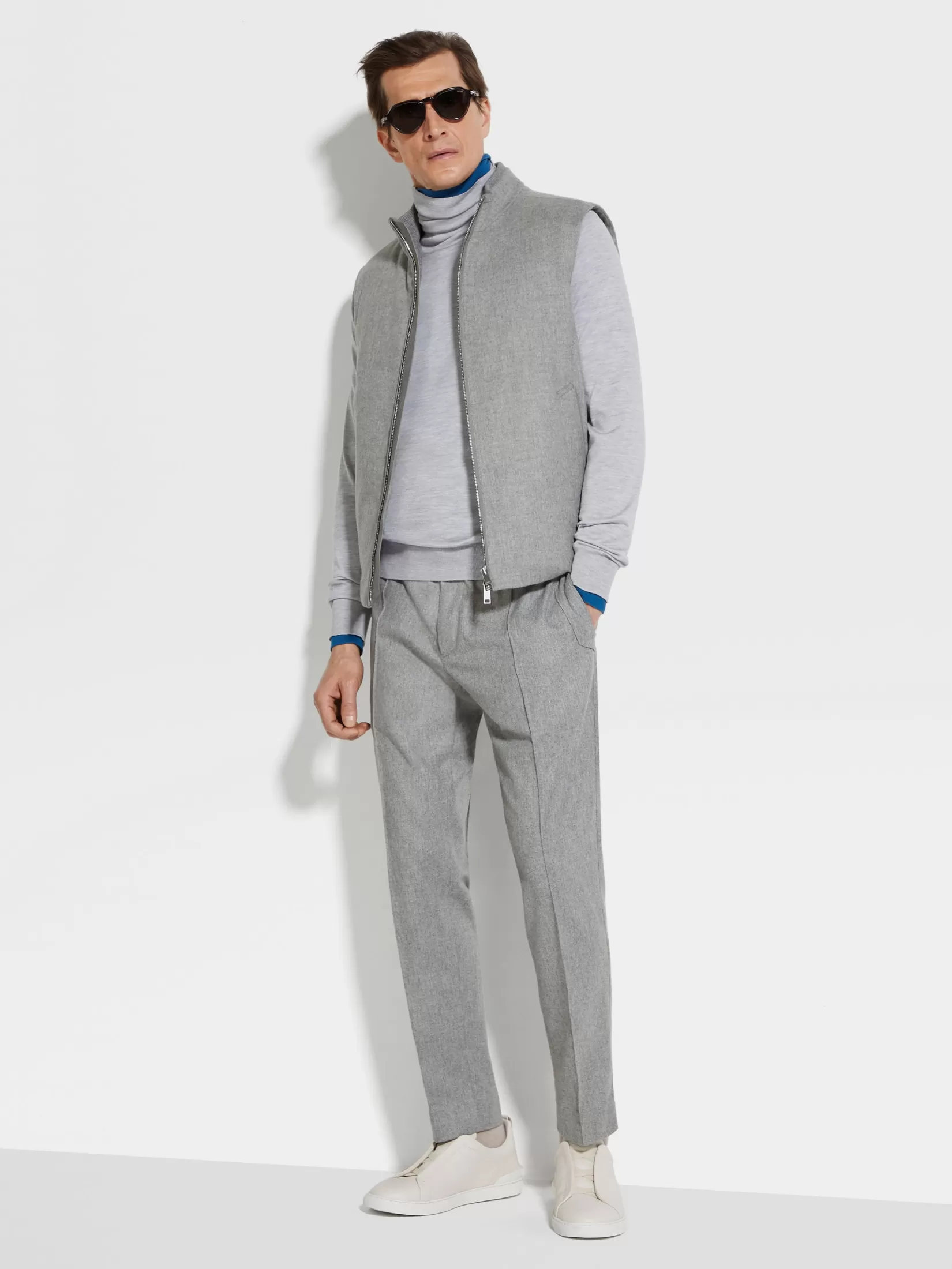 Shop Gilet in Oasi Cashmere Elements Piumini | Giacche E Cappotti