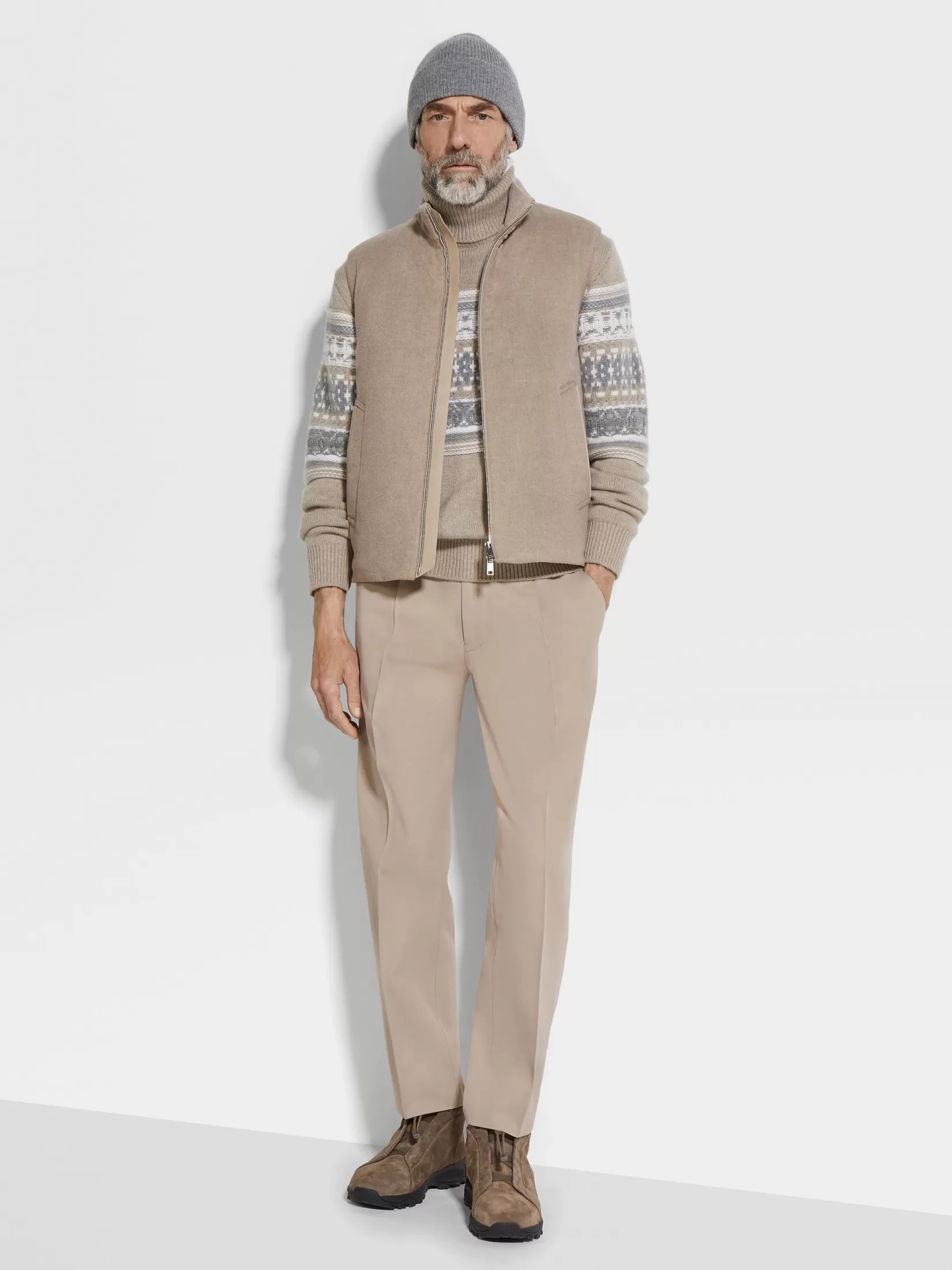 Online Gilet in Oasi Cashmere Elements In Viaggio Con Stile | Piumini
