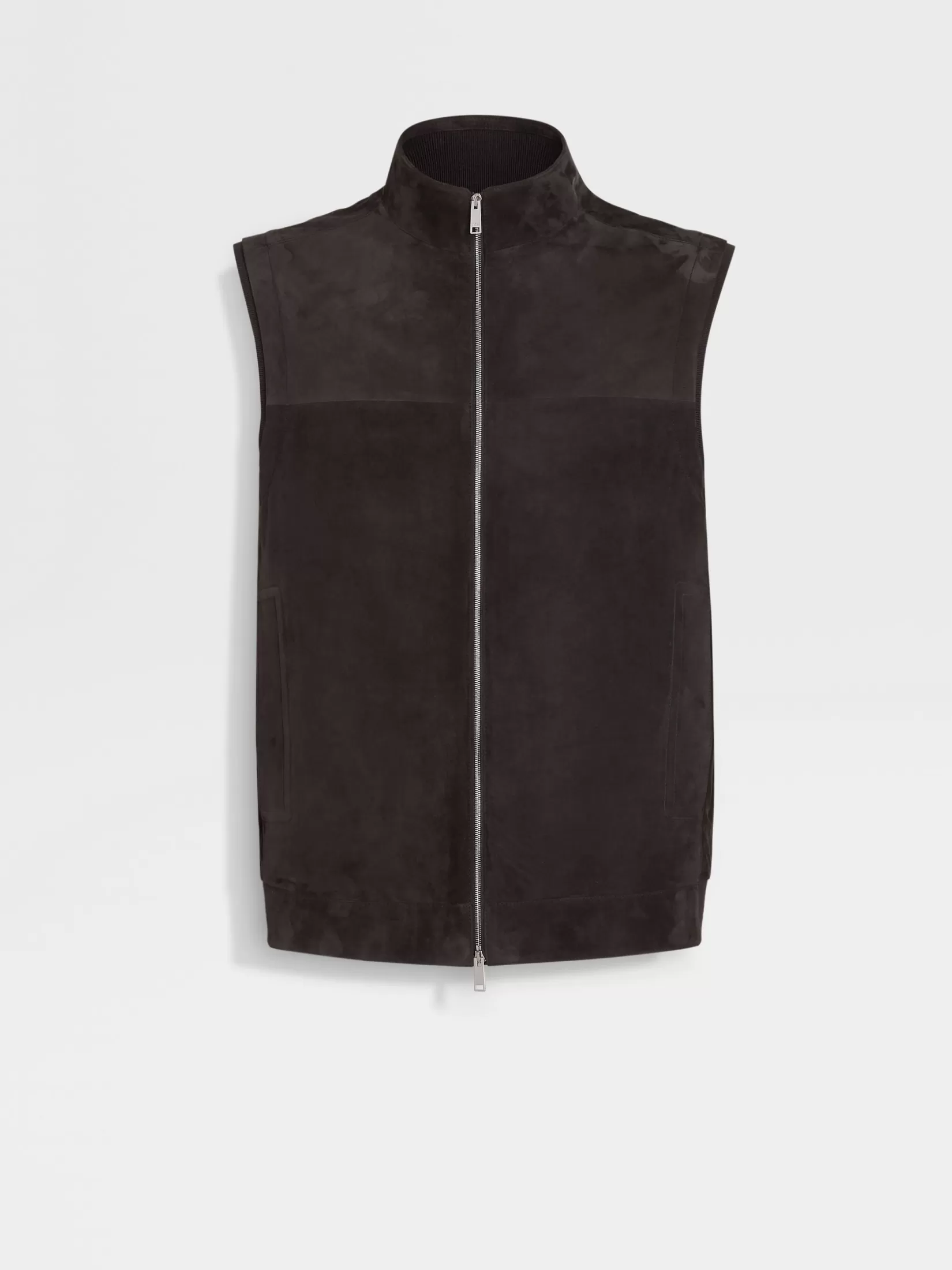 Discount Gilet in Suede Giacche E Cappotti