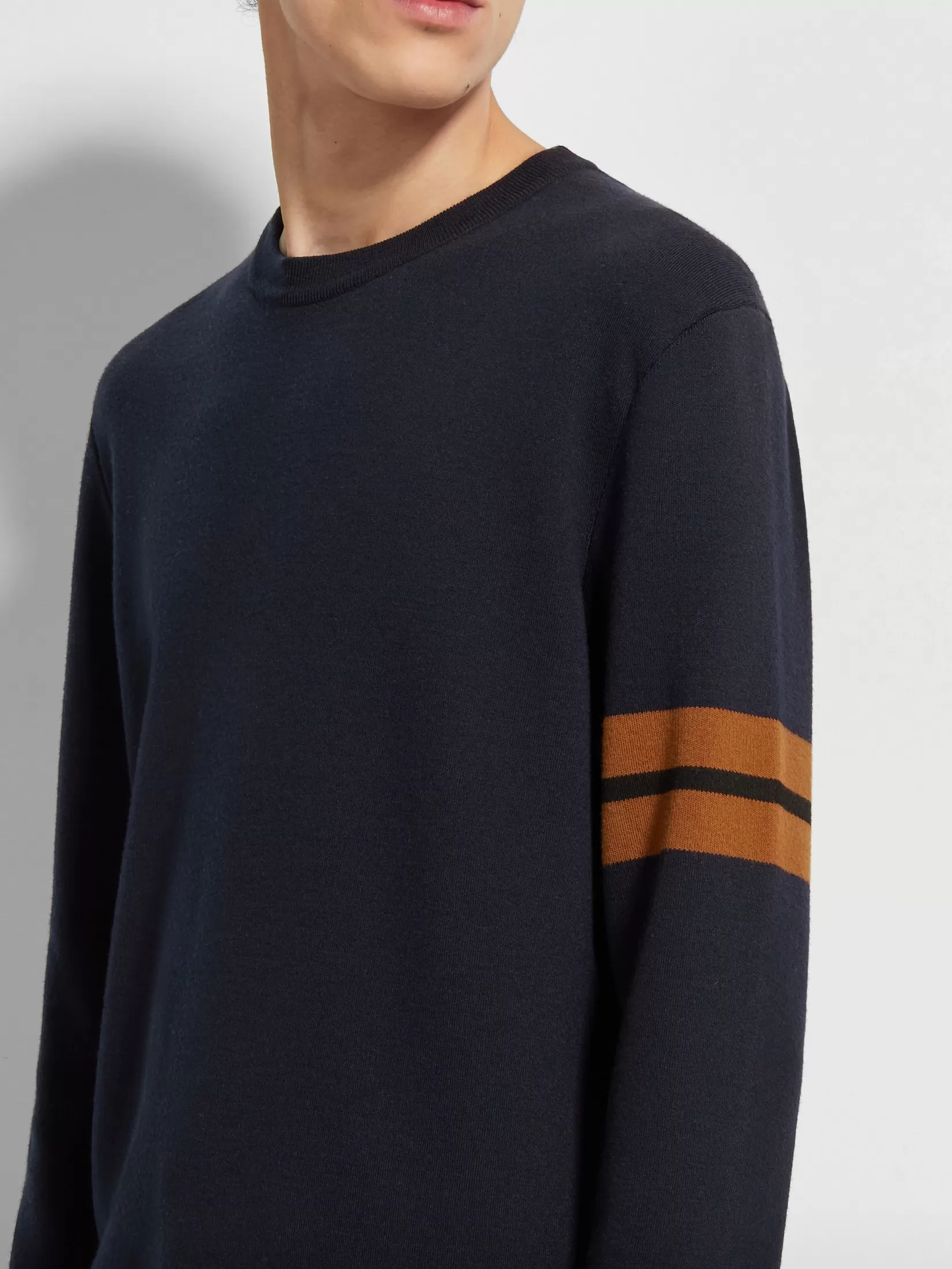 Best Girocollo in Lana High Performance™ Blu Navy Maglieria