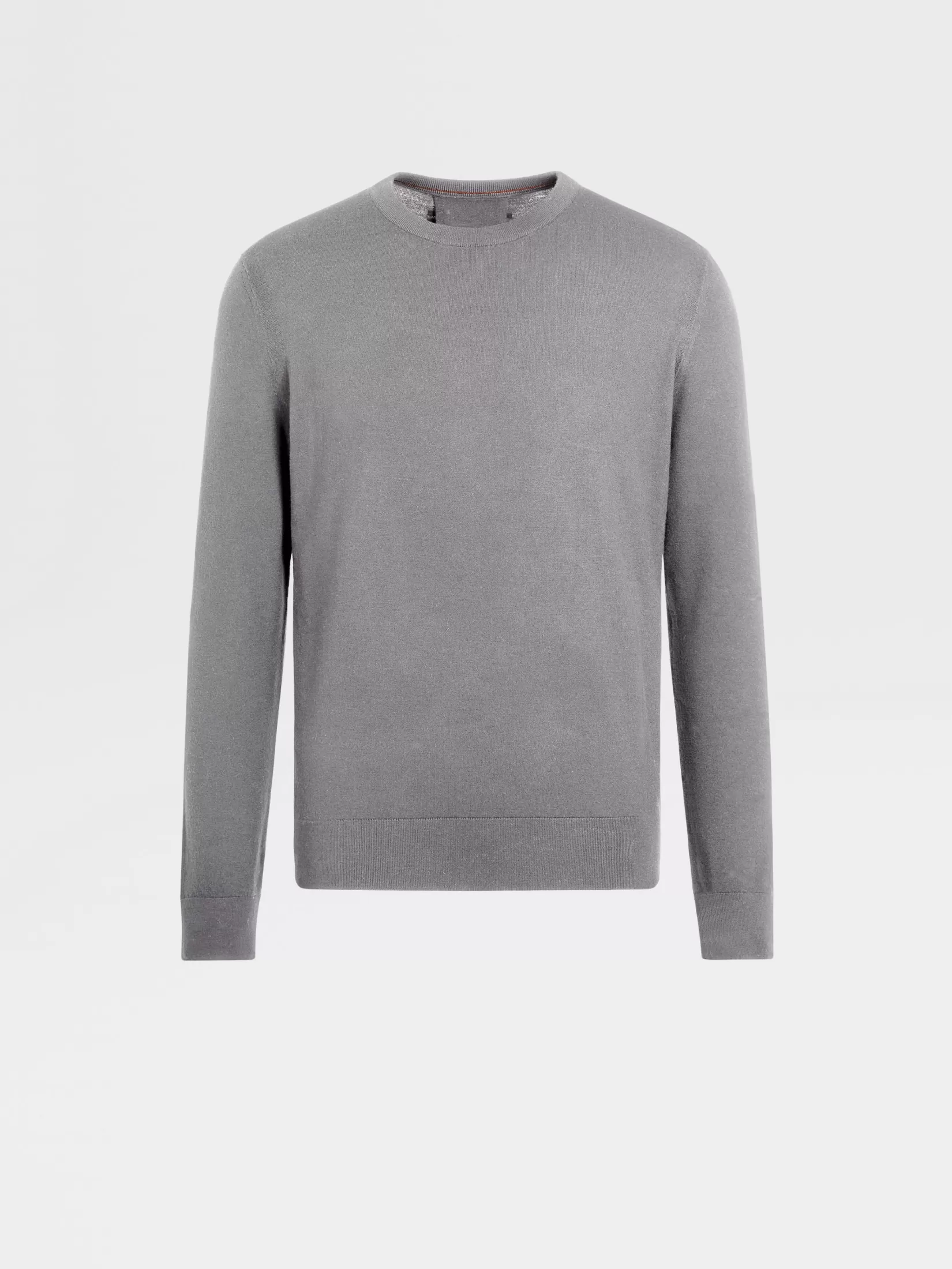 Clearance Girocollo in Lana 12milmil12 Grigio Scuro Maglieria