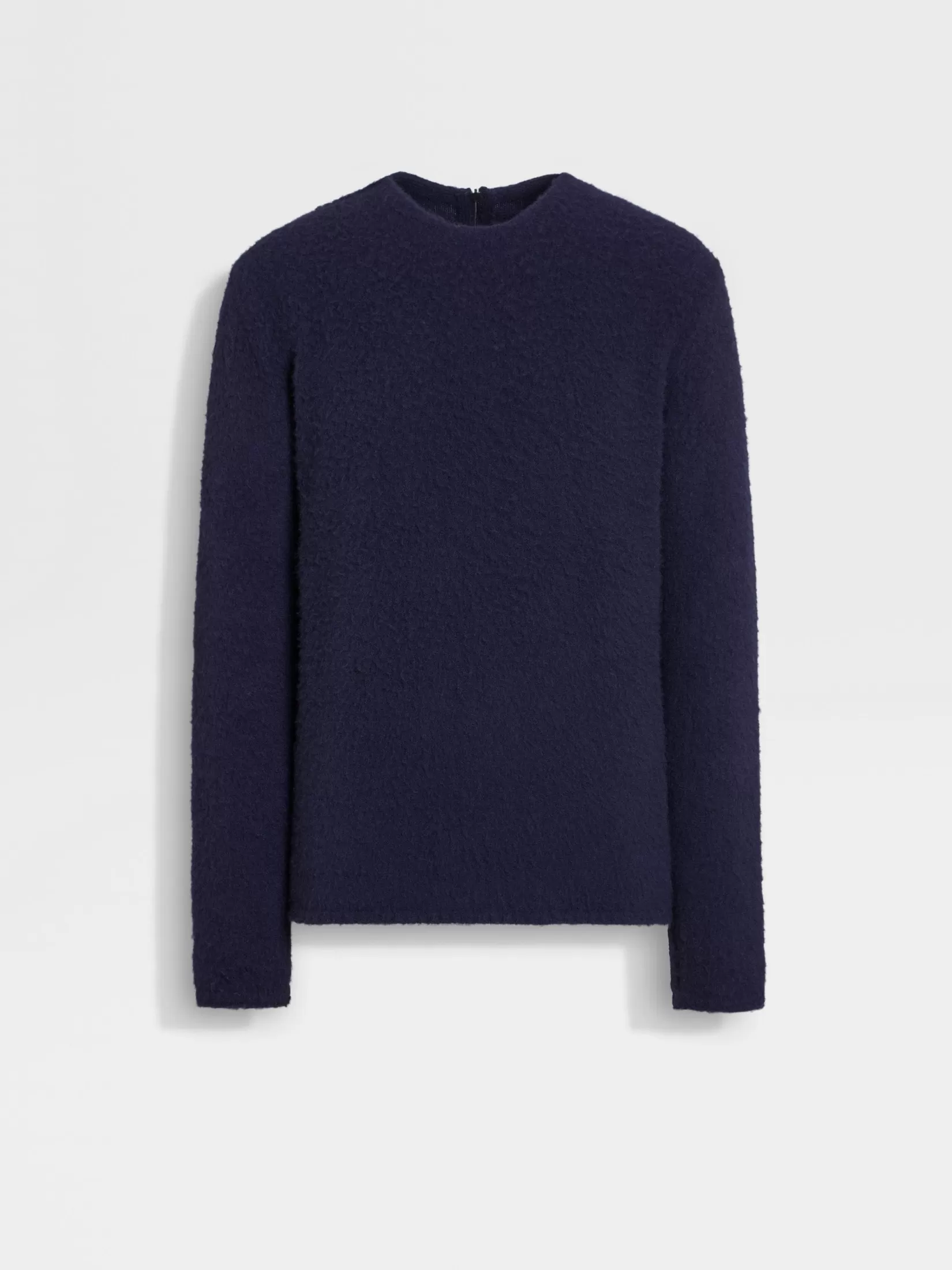 Outlet Girocollo in Oasi Cashmere Blu Inchiostro In Viaggio Con Stile | Maglieria