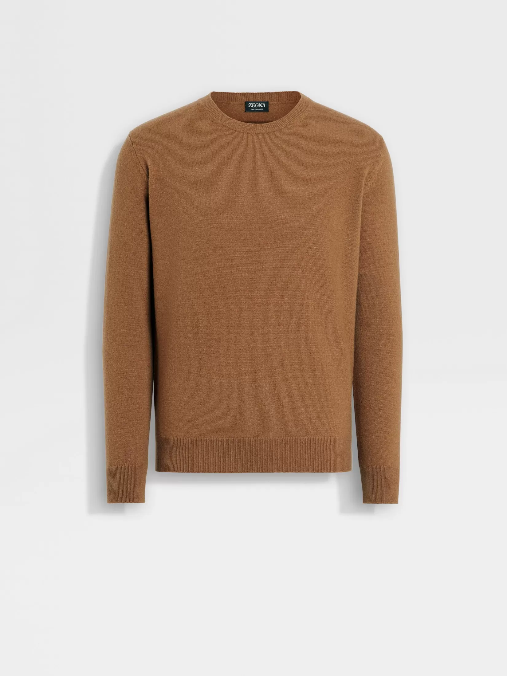 Store Girocollo in Oasi Cashmere Dark Foliage Mélange In Viaggio Con Stile | Maglieria